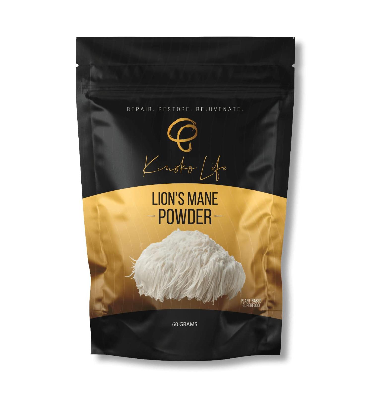 Kinoko Life - Organic Lion's Mane Extract Powder - 60g