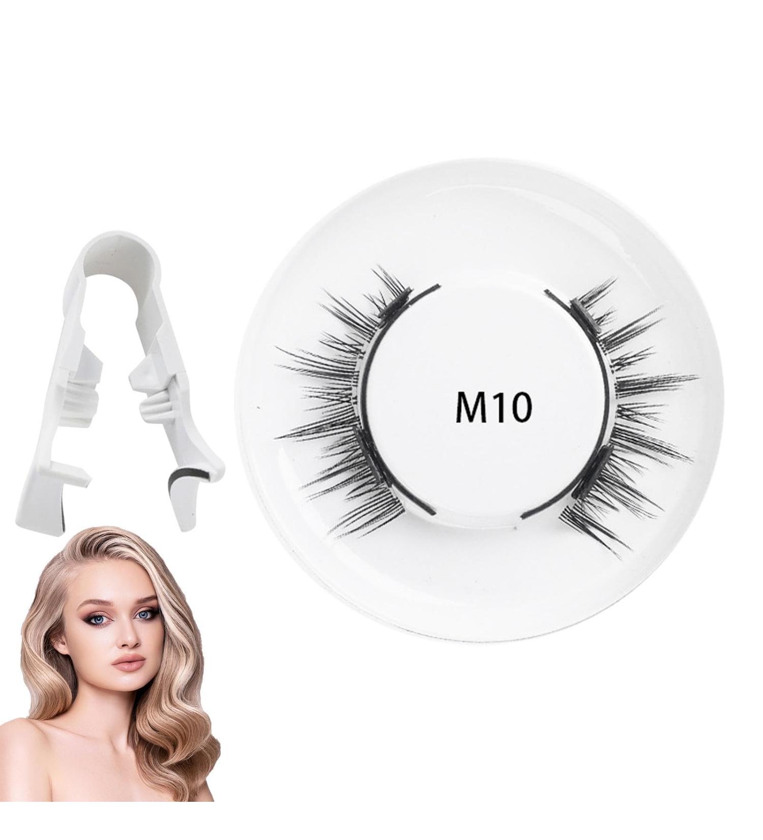 Magnetic Lashes | Reusable Magnetic Lashes Portable Magnetic False Eyelashes with Applicator for Adults and Girls - Buy Online on GoSupps.com