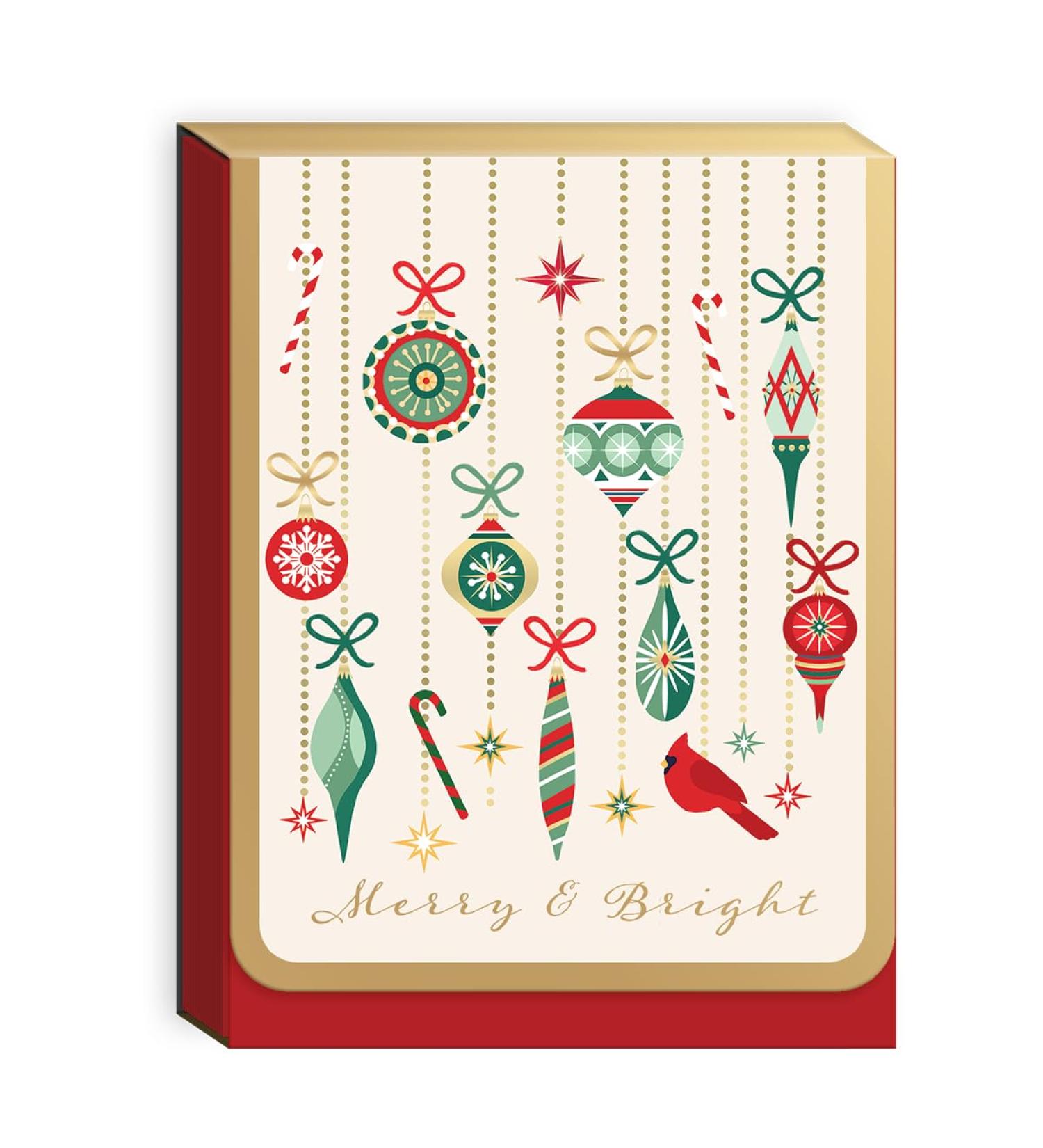 Buy Punch Studio Christmas Ornaments Pocket Notepad (50507) - Unique Holiday Gifts & International Shipping - Buy Online on GoSupps.com