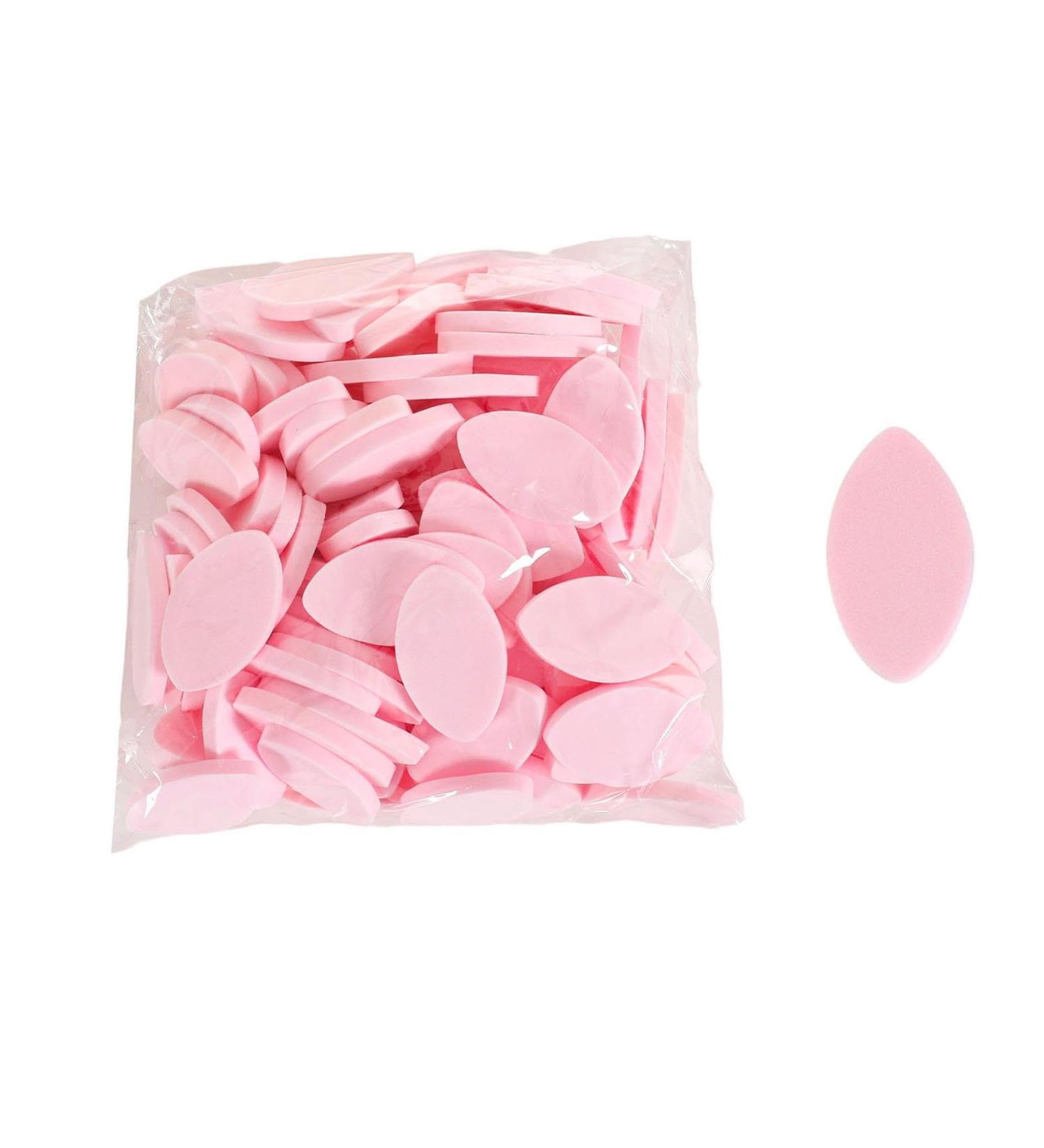 MagiDeal Lot de 100 ponges d'entra nement en forme d' il pour extensions de cils pour d butants pour maquillage pour faux cils Rose - Buy Online on GoSupps.com
