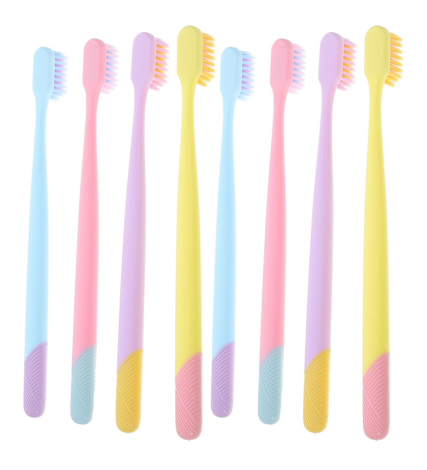 Buy Minkissy 10-Pack Soft Disposable Travel Toothbrush - Perfect for Daily Use | Manual Teeth Brushing Essential - Buy Online on GoSupps.com