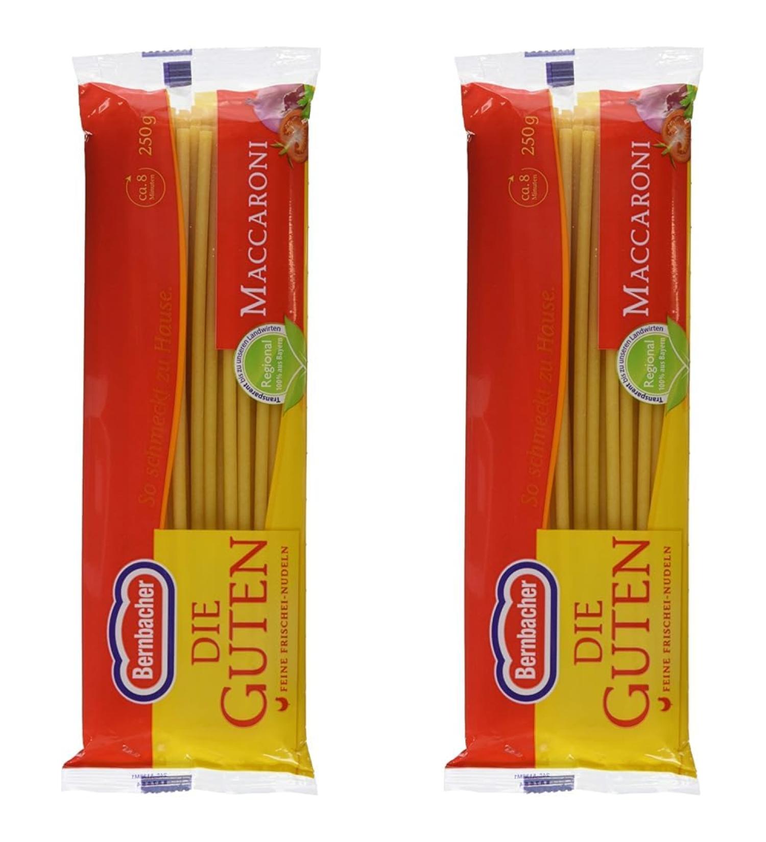 Bernbacher Die Guten 250g - Maccaroni 2-pack (1 x 250 g bag) 250 g (2-pack)