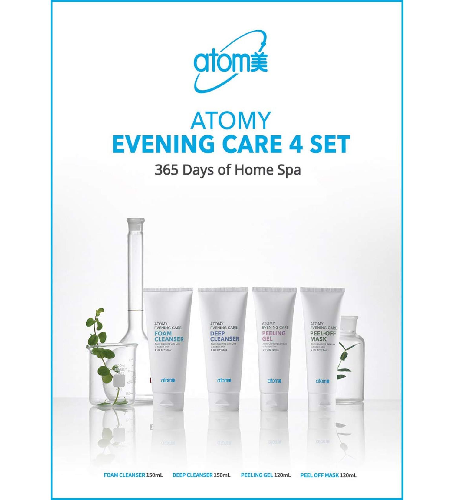 Atomy Evening Care 4 Set - Premium Skin Care for Radiant Skin | International Shipping Available - Buy Online on GoSupps.com