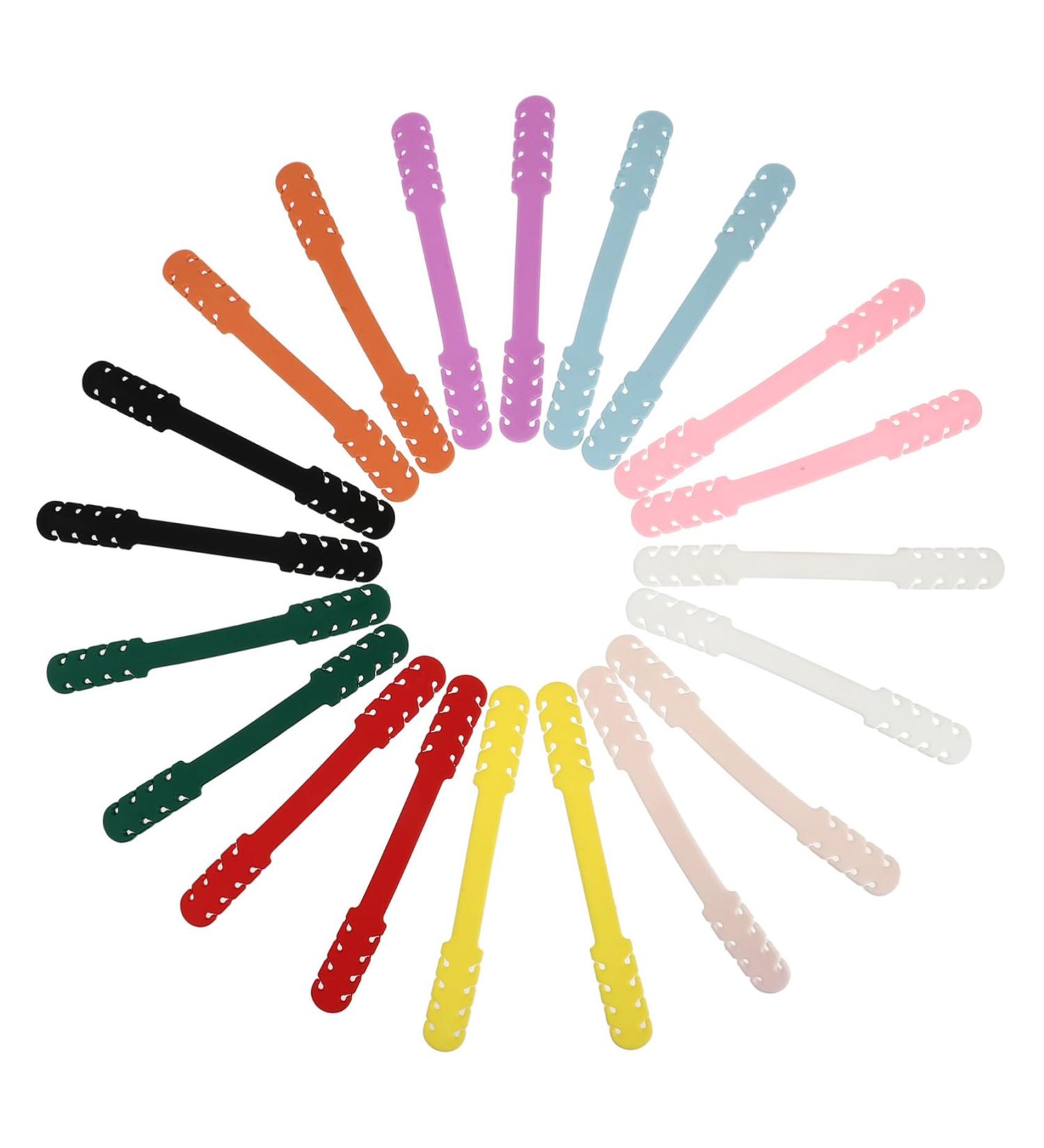 Lalafina 20-Pack Mask Extension Buckles | Ear Protector & Cord Hooks | Mask Accessories for Comfort | International Shipping Available - Buy Online on GoSupps.com