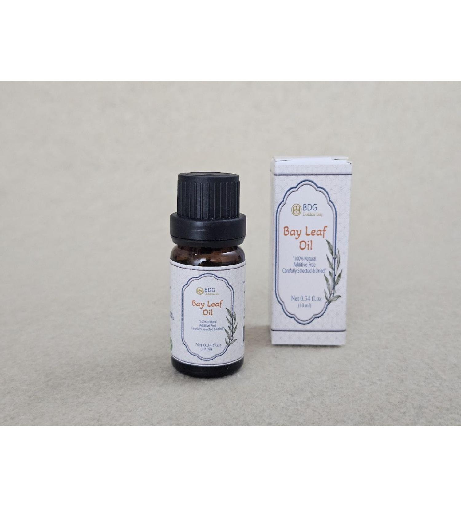 Premium Bay Leaf 10 ml Essential Oil 100% Pure Undiluted Made from Carefully Selected and Dried Leaves Therapeutic Grade Aromatherapy Hair and Scalp Skin and DIY Personal Care - Buy Online on GoSupps.com
