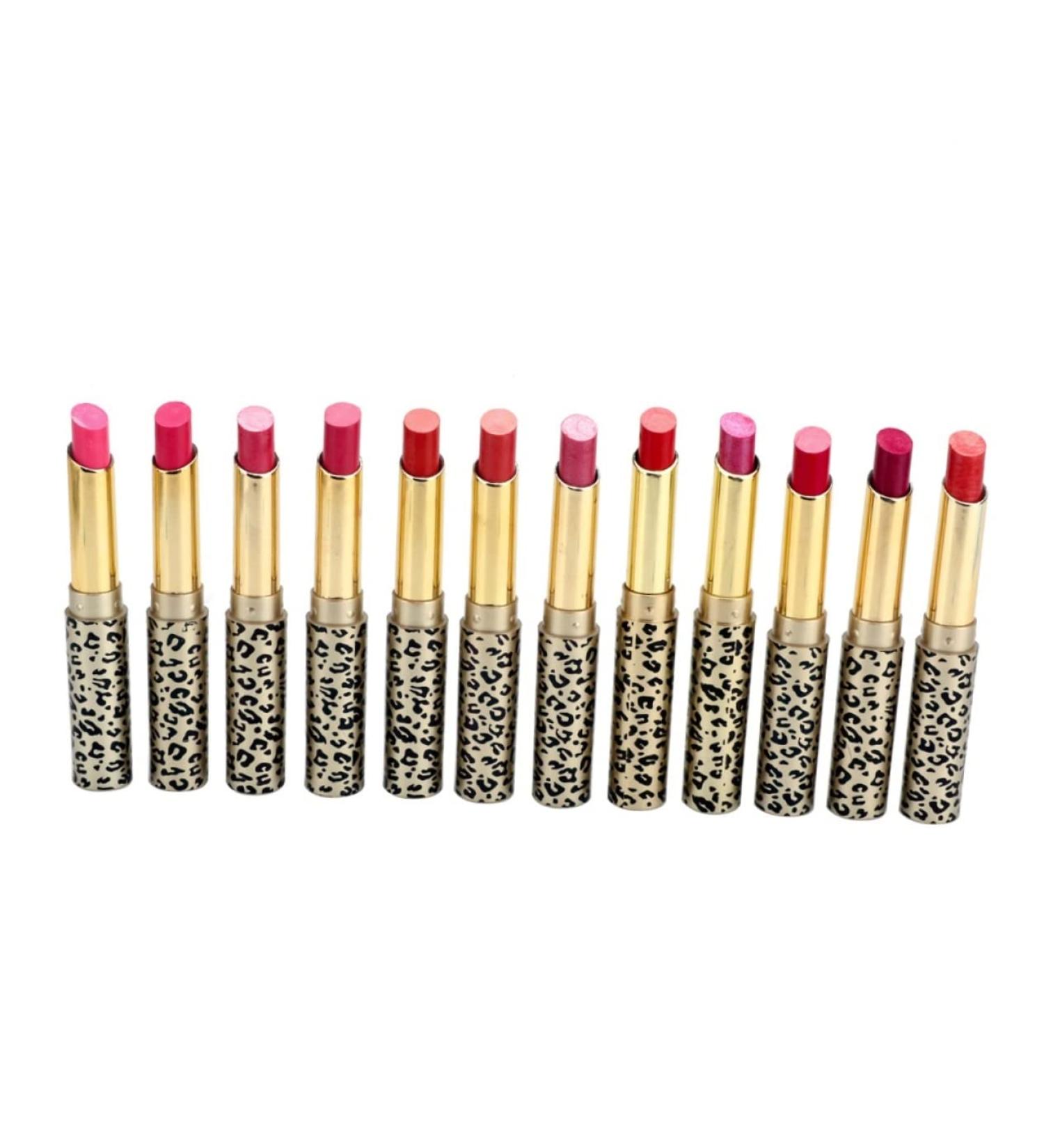 DOITOOL 12 Lip Gloss Glittering Lipstick Women Lip Cream Moist Lip Gloss Lip Balm Charming Madam - Buy Online on GoSupps.com