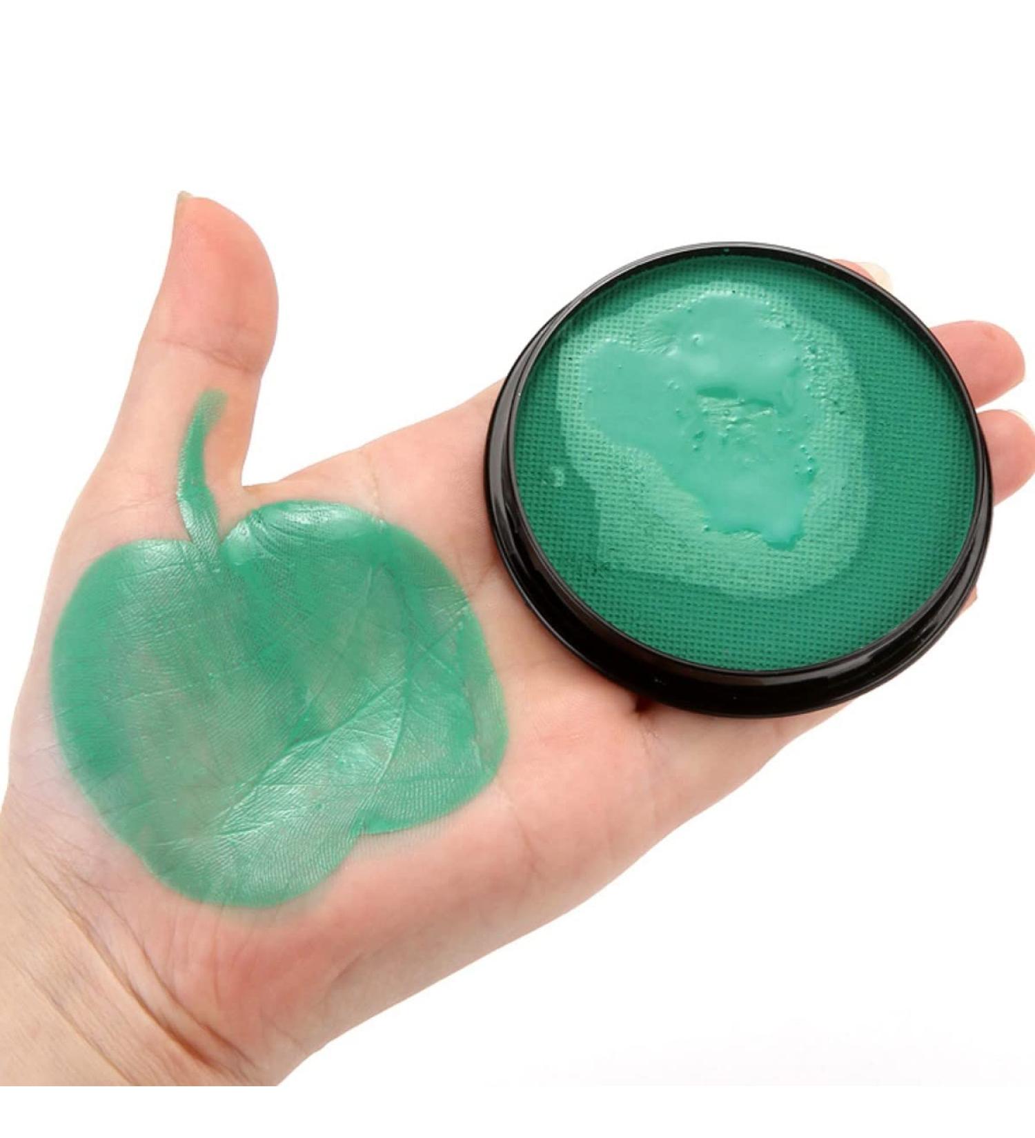 Buy Karlor Dark Green Aqua Makeup 30g - Professional Water-Based Face & Body Paint for Halloween Carnival & Cosplay - Buy Online on GoSupps.com