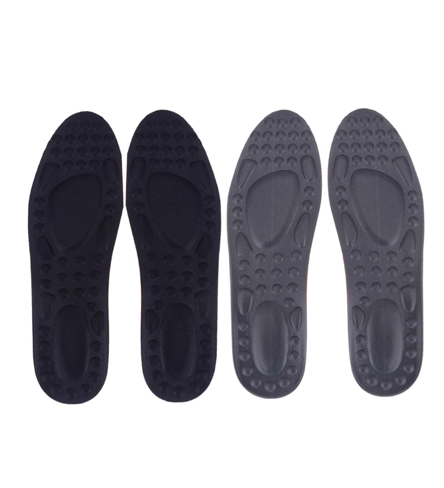 Shop 2 Pairs Damping Insoles for Men & Women - Thicken Cotton Basketball Shoe Support - Assorted Colors 40-45 - Ideal for Comfort & Performance - Buy Online on GoSupps.com