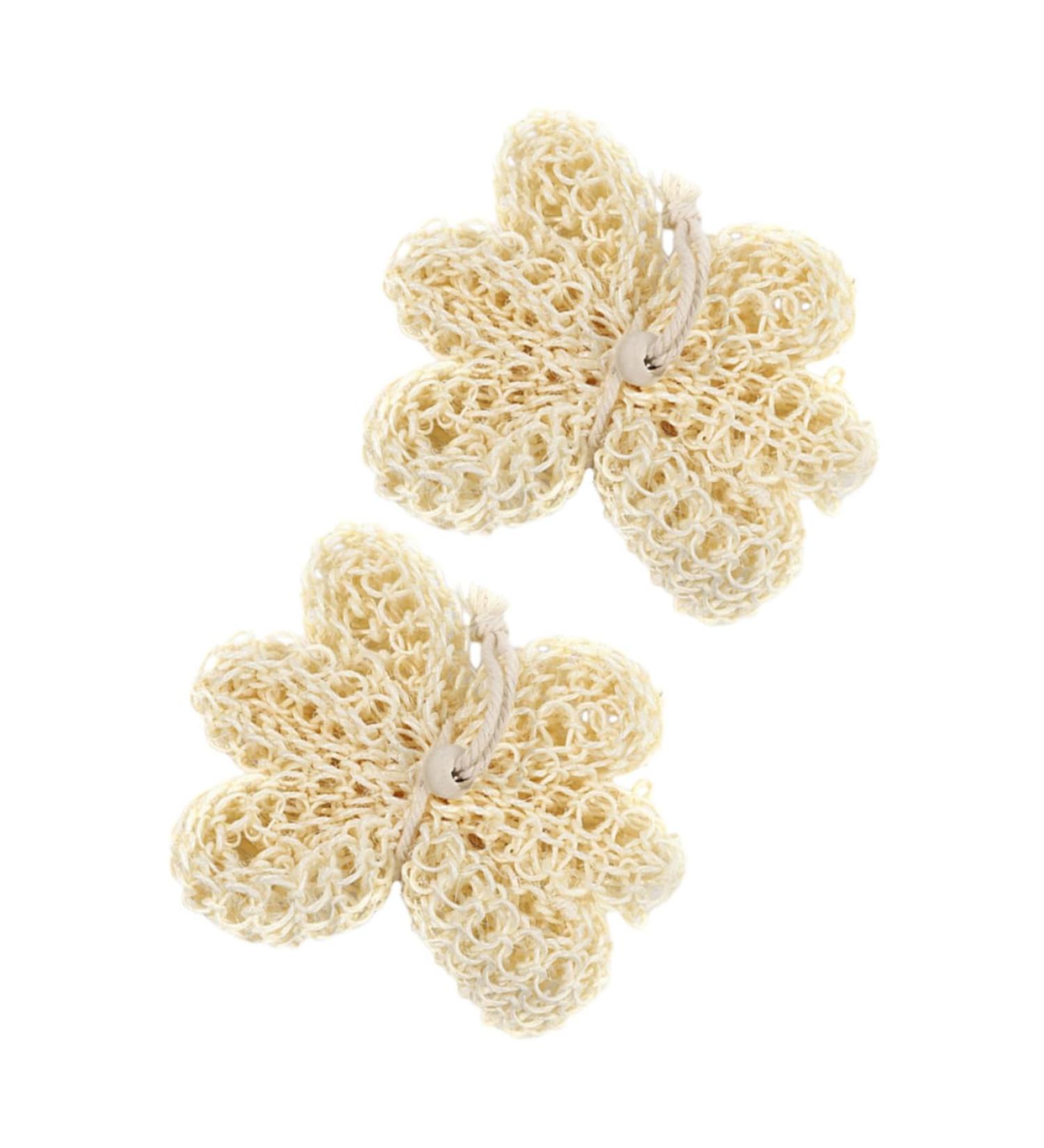 Healeved 2pcs Scrub Cleaning Bath Sponge | Exfoliating Shower Ball & Body Cleaning Tool | Bath Supplies for Ultimate Skin Care - Buy Online on GoSupps.com