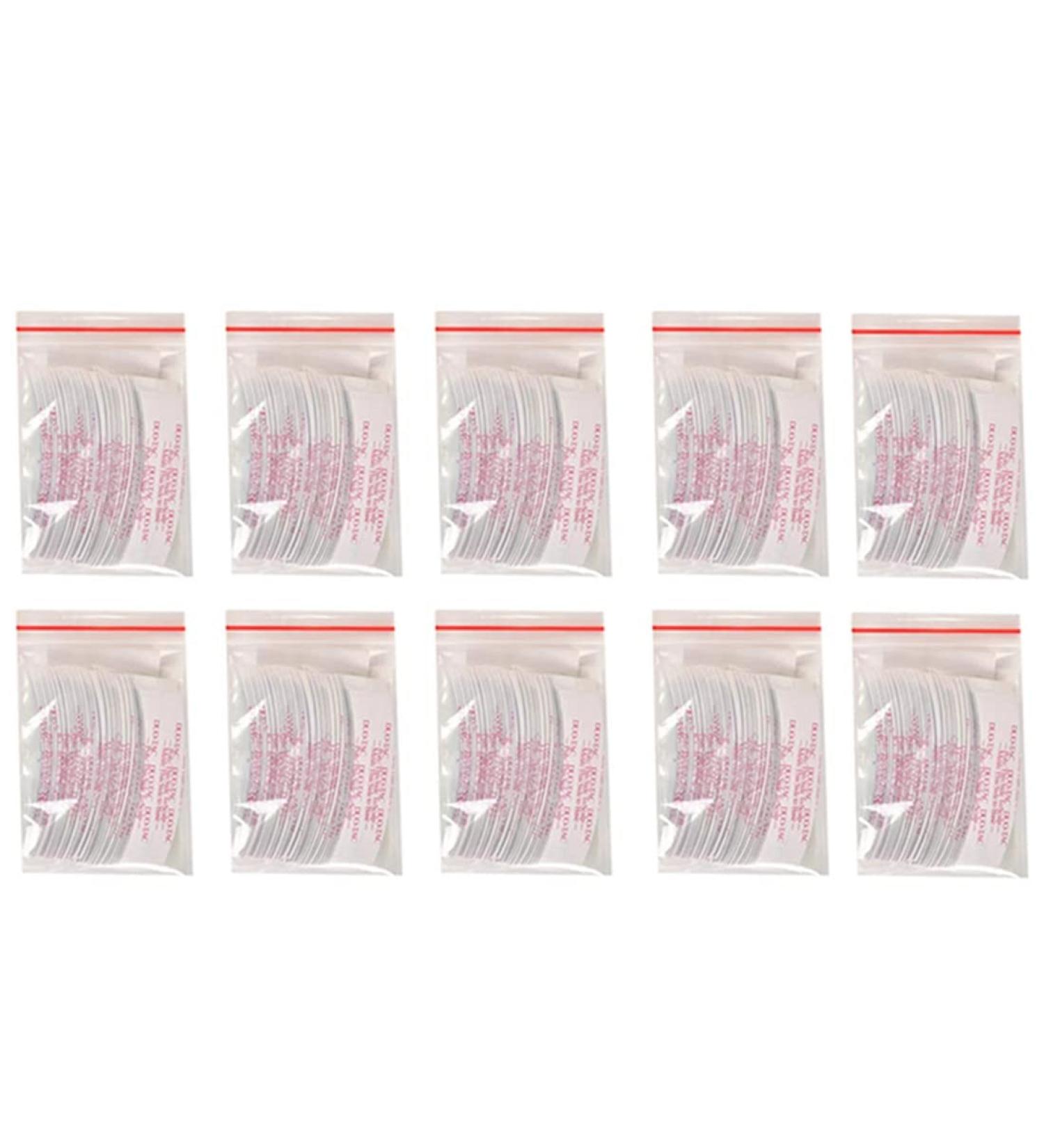 Sweetness 360Pc/10Bag Lace Super Tape Hair Double Sided Strips with Slitting Line Fixed Adhesive Wig Strip for Toupee Lace Sticker - Buy Online on GoSupps.com