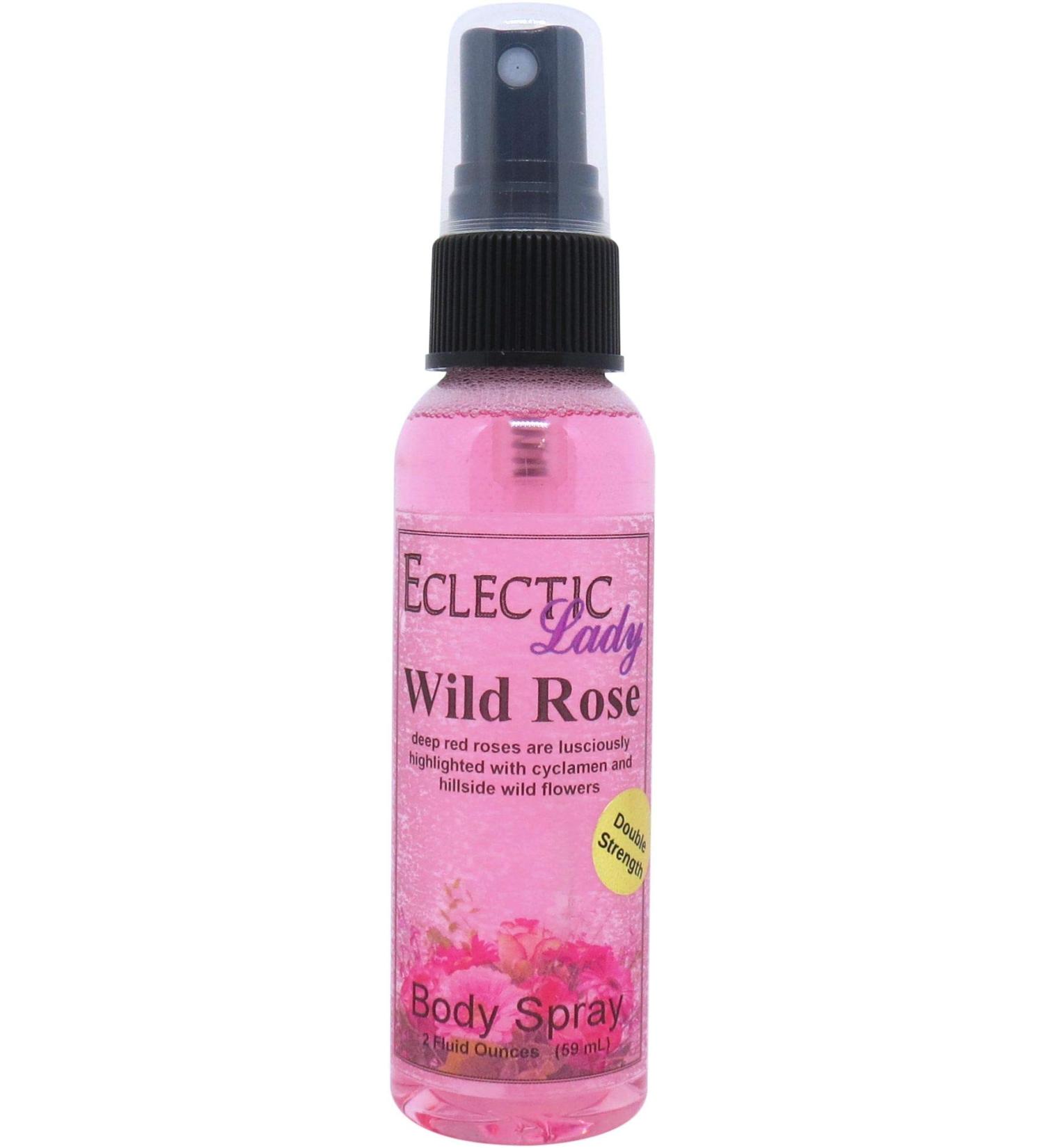 Wild Rose Body Spray (Double Strength) 2 ounces Body Mist for Women with Clean Light & Gentle Fragrance Long Lasting Perfume with Comforting Scent for Men & Women Cologne with Soft Subtle Aroma 2 Fluid Ounces (Double Strength) - Buy Online on GoSupps.com