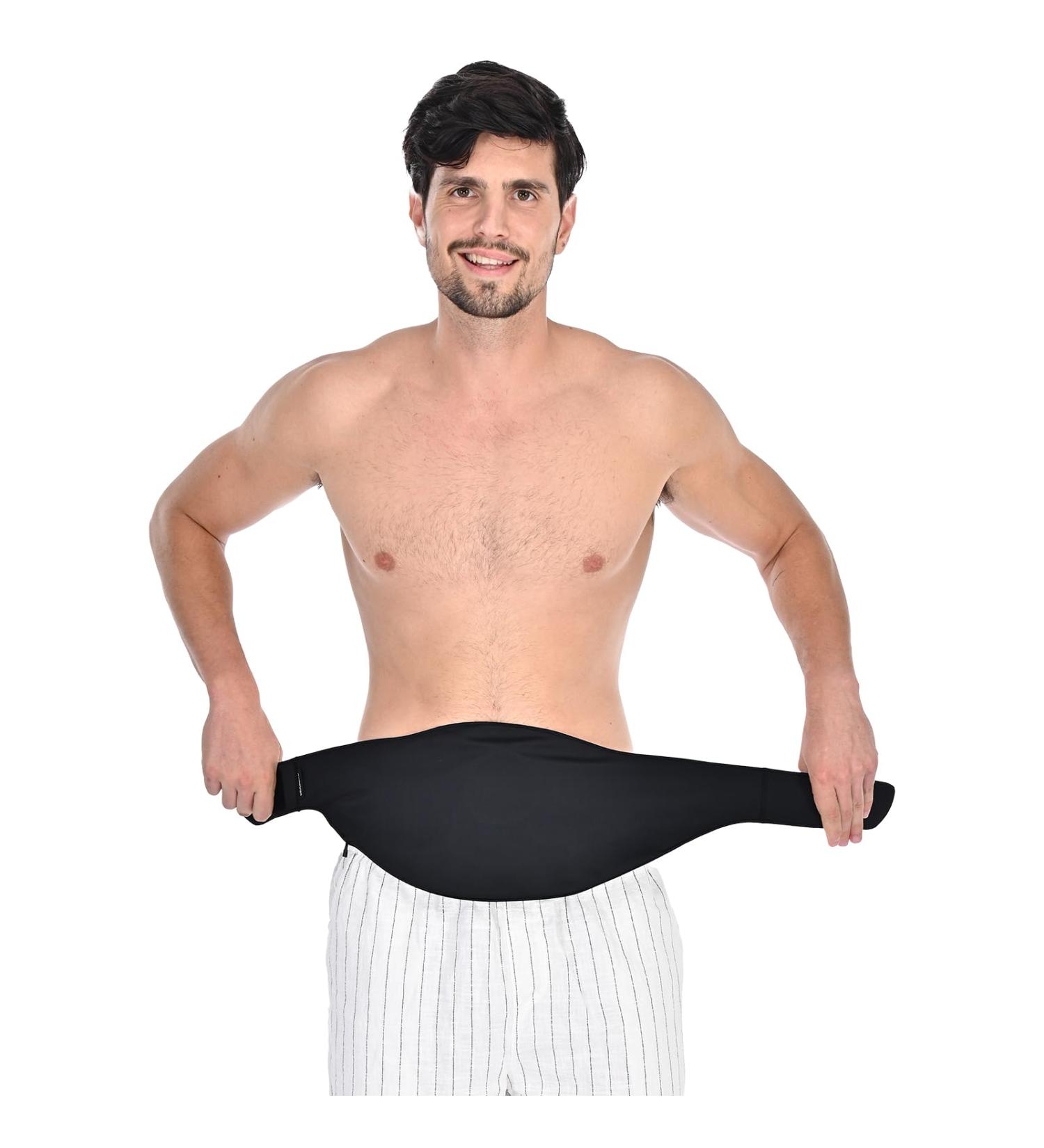 Ostomy Bag Covers for Men & Women - Stylish Black Ostomy Belt for Sports & Daily Use | Fits All Colostomy Bags (S) Small - Buy Online on GoSupps.com