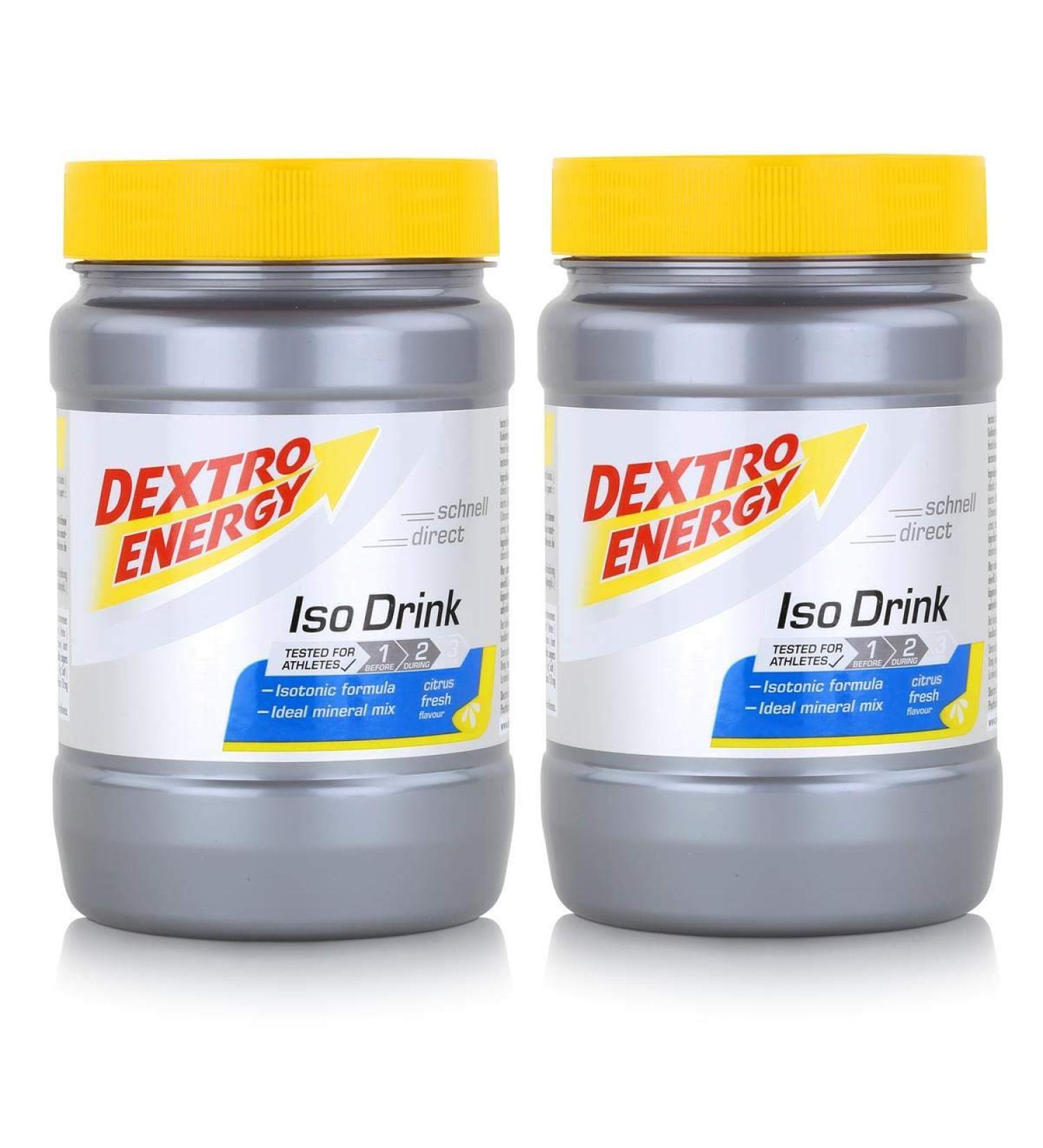 Isotonic drink powder from Dextro Energy Iso Citrus Fresh 440g (pack of 2)