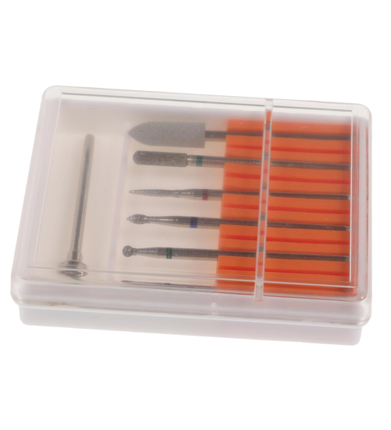 FRCOLOR Cell Phone Accessories Nail Polishing Accessories 1set Grinding Head Set Head Tungsten Steel Pedicure Manicure Grinding Tools Nail Art Accessories - Buy Online on GoSupps.com