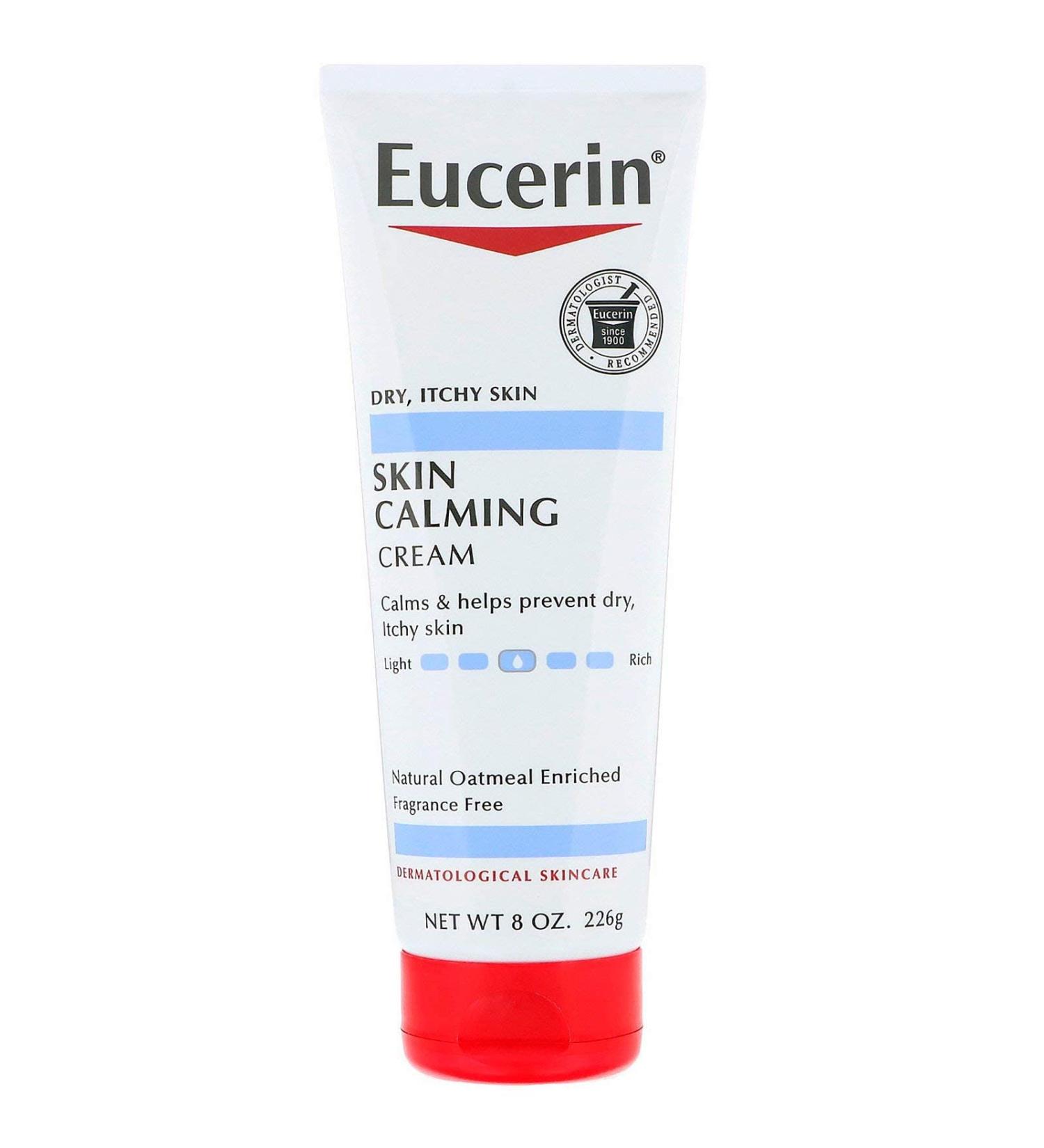 Eucerin U-BB-1416 Calming Creme Daily Moisturizer - 8 oz - Moisturizer Cream