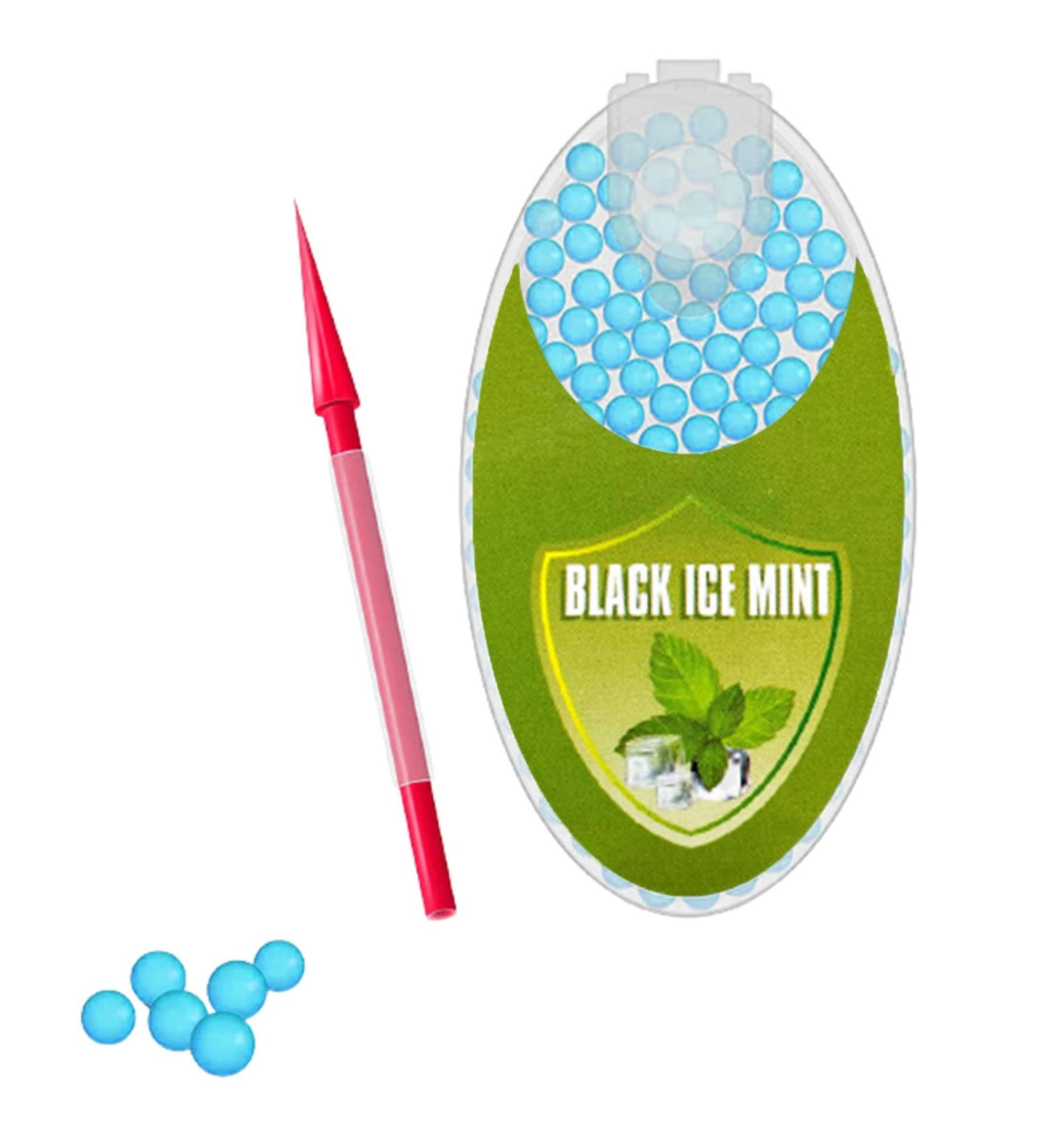 poulbee 1 Box of 111 Mint Crush Balls Menthol Aroma Capsules Filter Flavored Beads Various Flavors to Choose from (Blue Mint) (tz-13) - Buy Online on GoSupps.com
