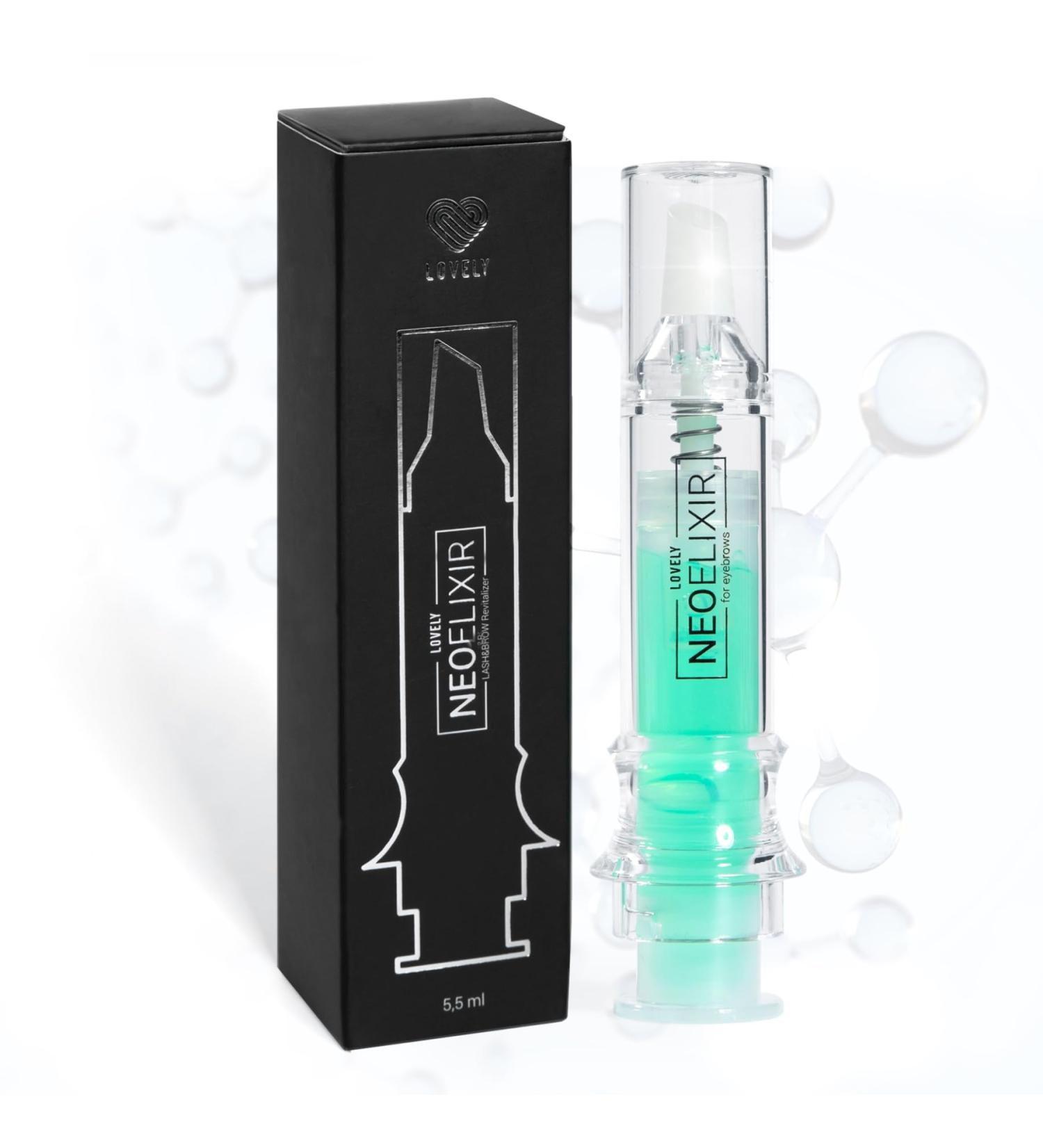  LOVELY LOVELY NEO ELIXIR 5.5 ml Eyelash and Eyebrow Serum - for Long-Lasting Volume Strong and Shiny Lashes - for Daily Home Care Protects against UV Rays - Buy Online on GoSupps.com
