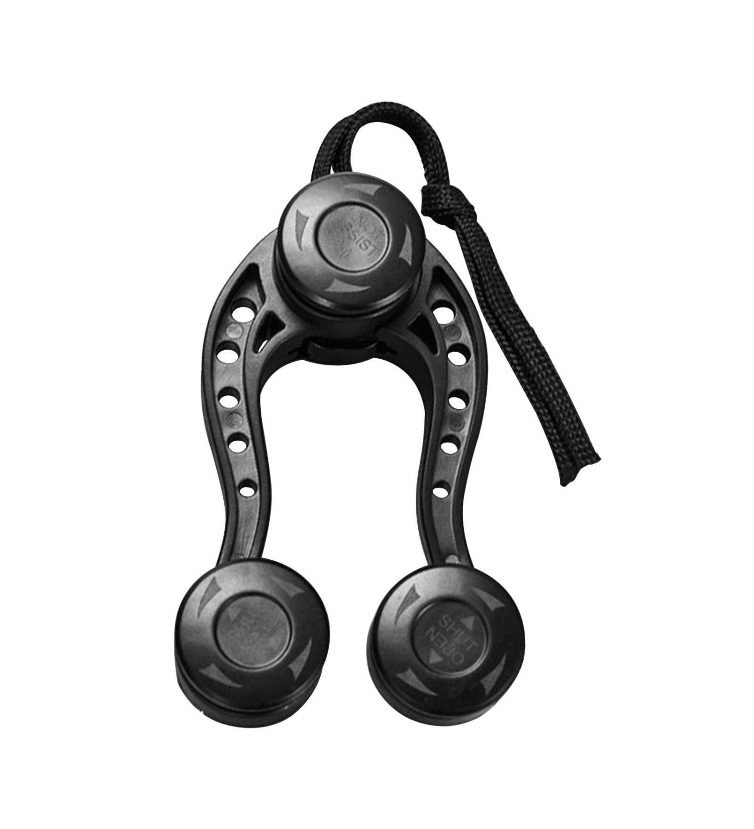 Pohove Knot Assist 2.0 for FG Nodes & Braided Cords | Fishing Knot Binding Tool - Black 2.28x5.8x1.53inch | International Shipping Available - Buy Online on GoSupps.com