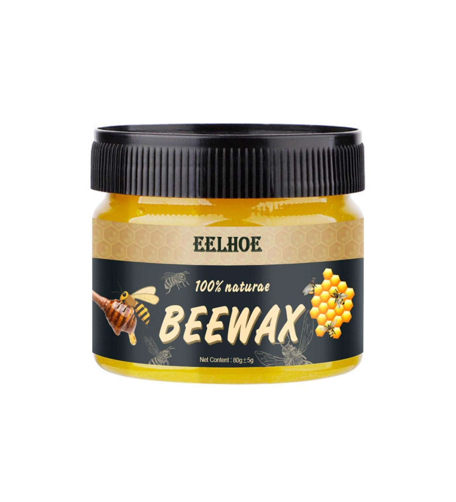 1PC Wood Care Wax Beeswax Furniture Polish Natural Wood Furniture Cleaner Solid Wood Furniture Polishing Seasoning Beeswax for Furniture Floor Tables Chairs Cabinet 80G - Buy Online on GoSupps.com