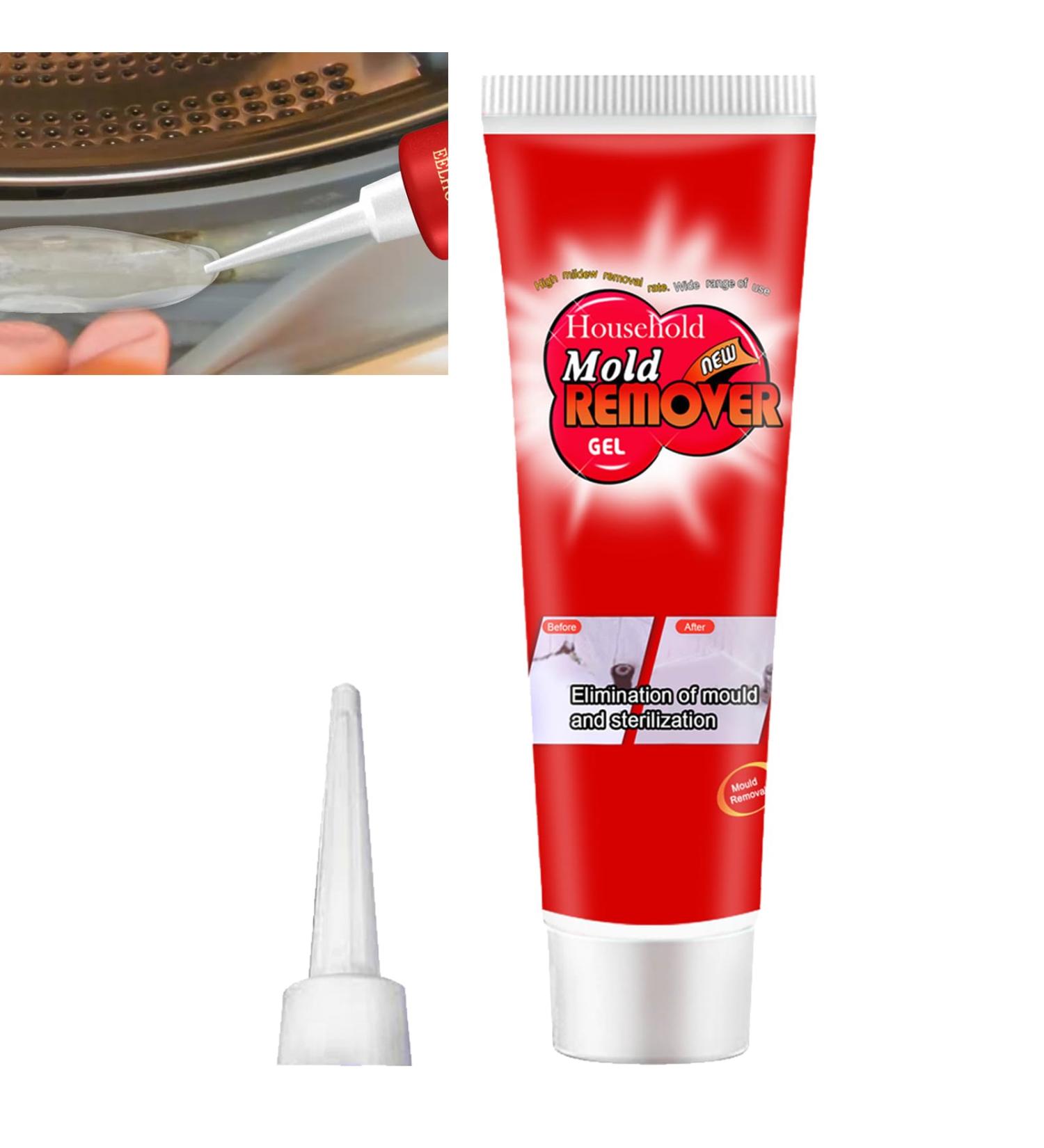 KOAHDE Mould Cleaner Gel Household Mould Removal Gel Deep Mould Remover Gel Gentle Household Mold Gel Household Mould Remover Gel Powerful Black Mould Remover Cleaner Mould for Bathroom Toilet 120G - Buy Online on GoSupps.com