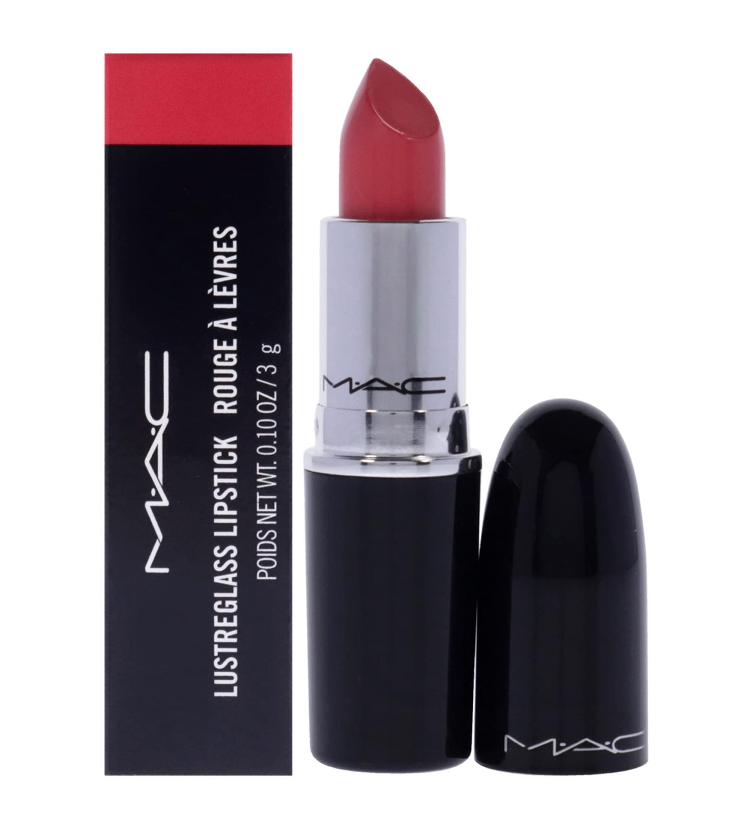 MAC Lustreglass Sheer Shine Lipstick - Oh Goodie 0.1 oz | Women's Lipstick by MAC - Buy Online on GoSupps.com