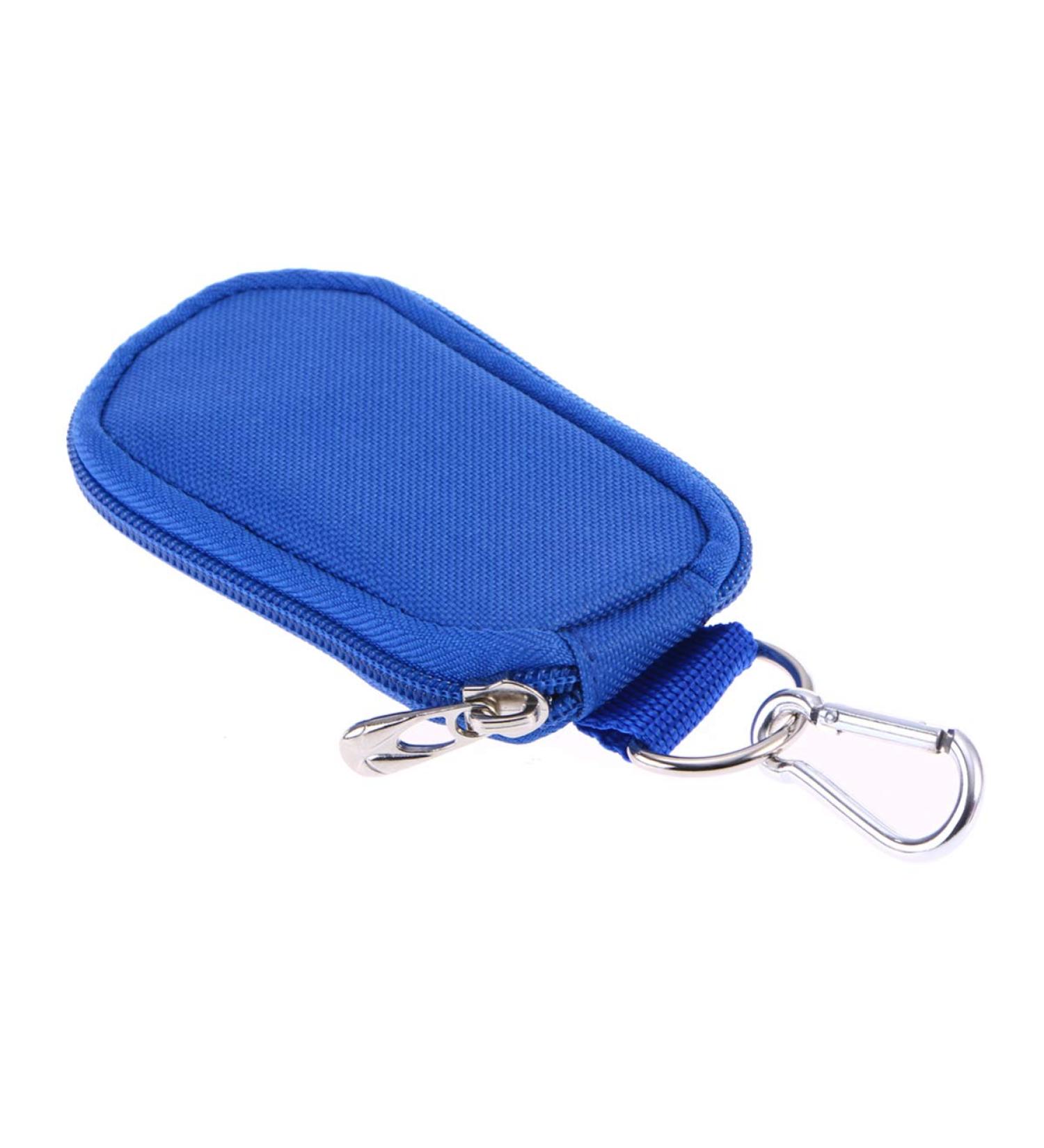 Shop Homsfou Travel Accessories - Essential Oil Carrying Bag & Key Rings | Blue Essential Oils Storage Wallet - Buy Online on GoSupps.com