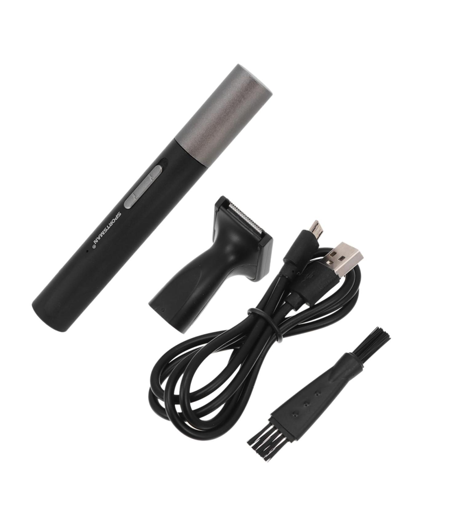 FOMIYES Nose Hair Trimmer - Unisex Nasal Hair Remover Tool Vibrissa Cutter & Cleaner - Blue - 13x1.6cm - Buy Online on GoSupps.com