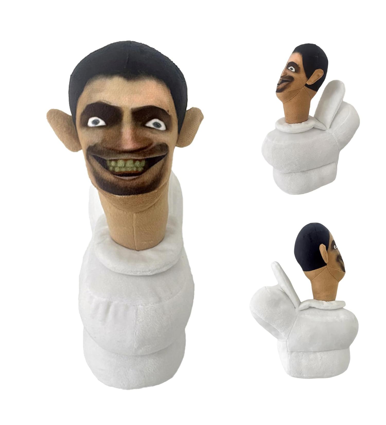30CM Skibidi Toilet Plush Figure - Funny Stuffed Animal Doll Toy for Kids - Ideal Gift for Birthday, Halloween, Thanksgiving, Christmas - Buy Online on GoSupps.com