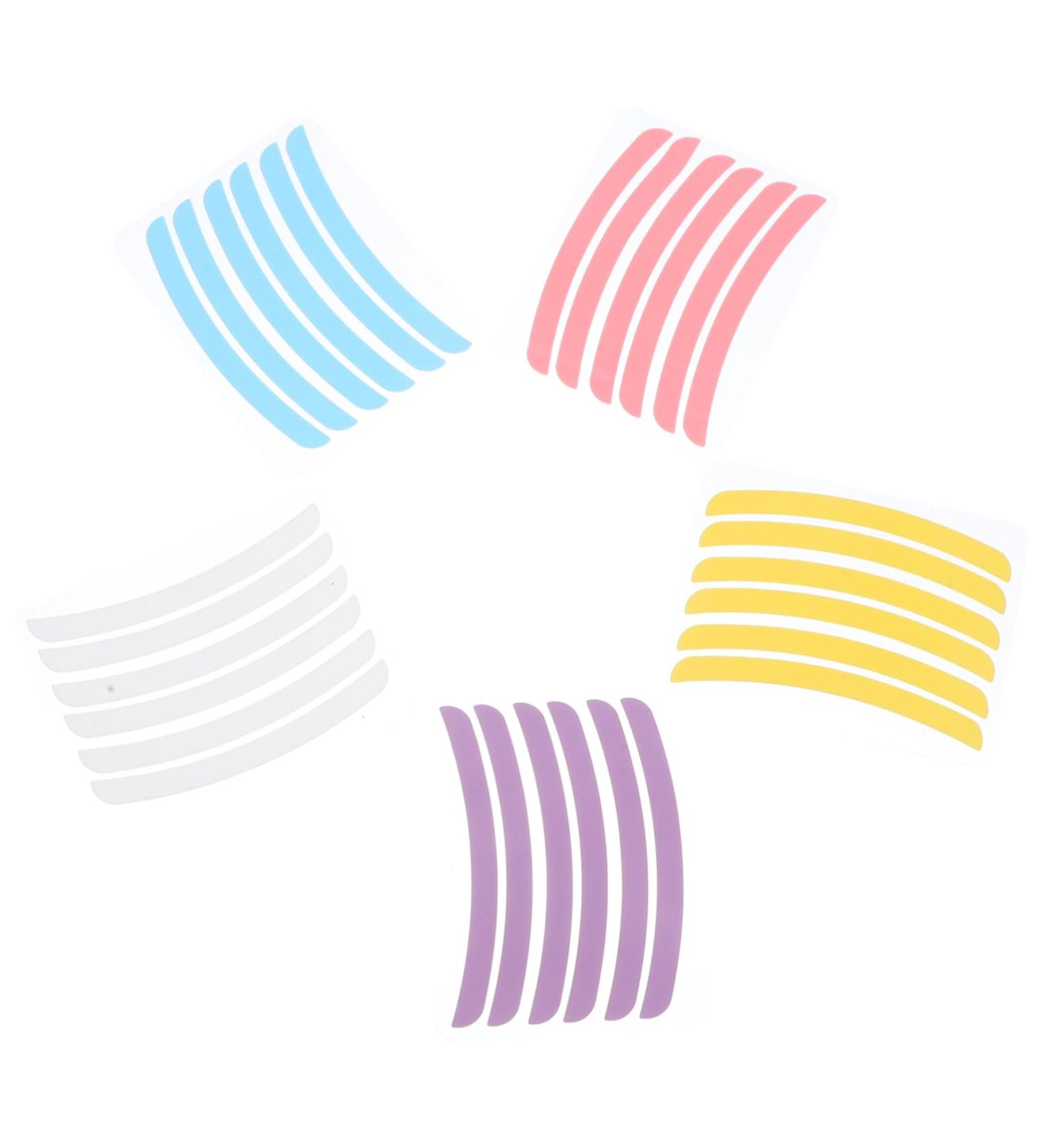 Ipetboom 5 Sheets Silicone Lash Eyelash Lift Shield Eyelash Lifting Ribbon Curlers Silicone Eyelash Lift Pads Rotating Makeup Organiser Eyelash Tool Cosmetic Suite Silica Gel - Buy Online on GoSupps.com