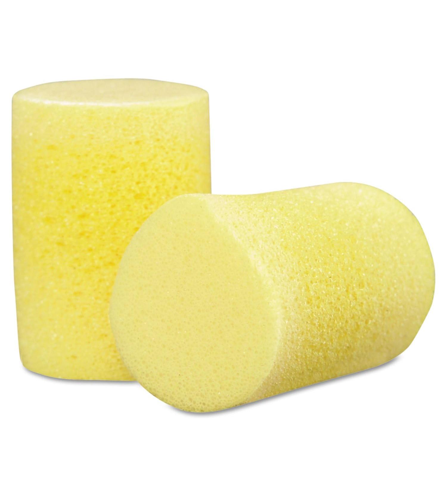 3M 3121201 Ear Classic Single-Use Earplugs Cordless 29NRR Yellow 200 Pairs