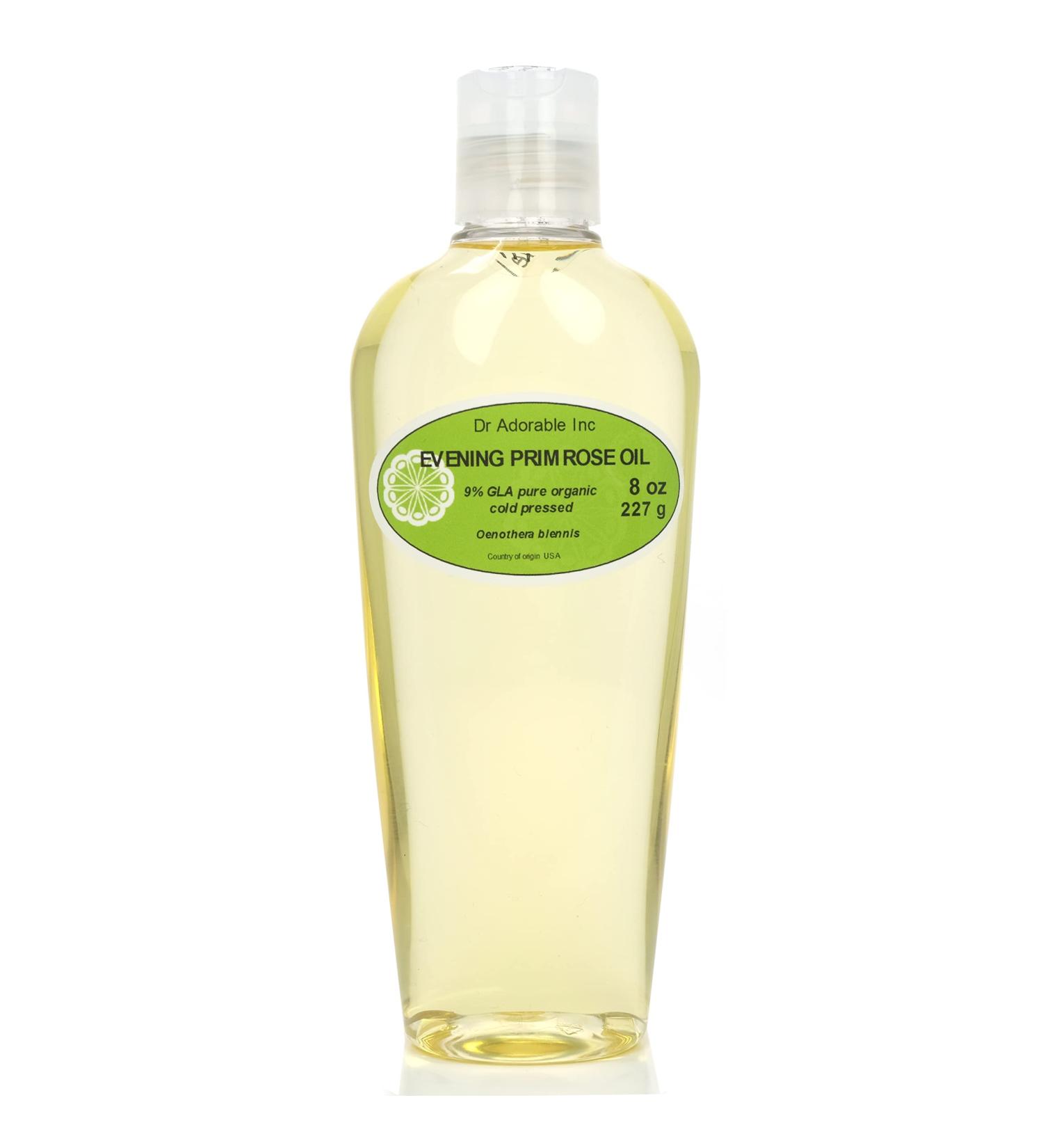 Organic Evening Primrose Oil 8 Oz - 100% Pure and Natural - Buy Online on GoSupps.com