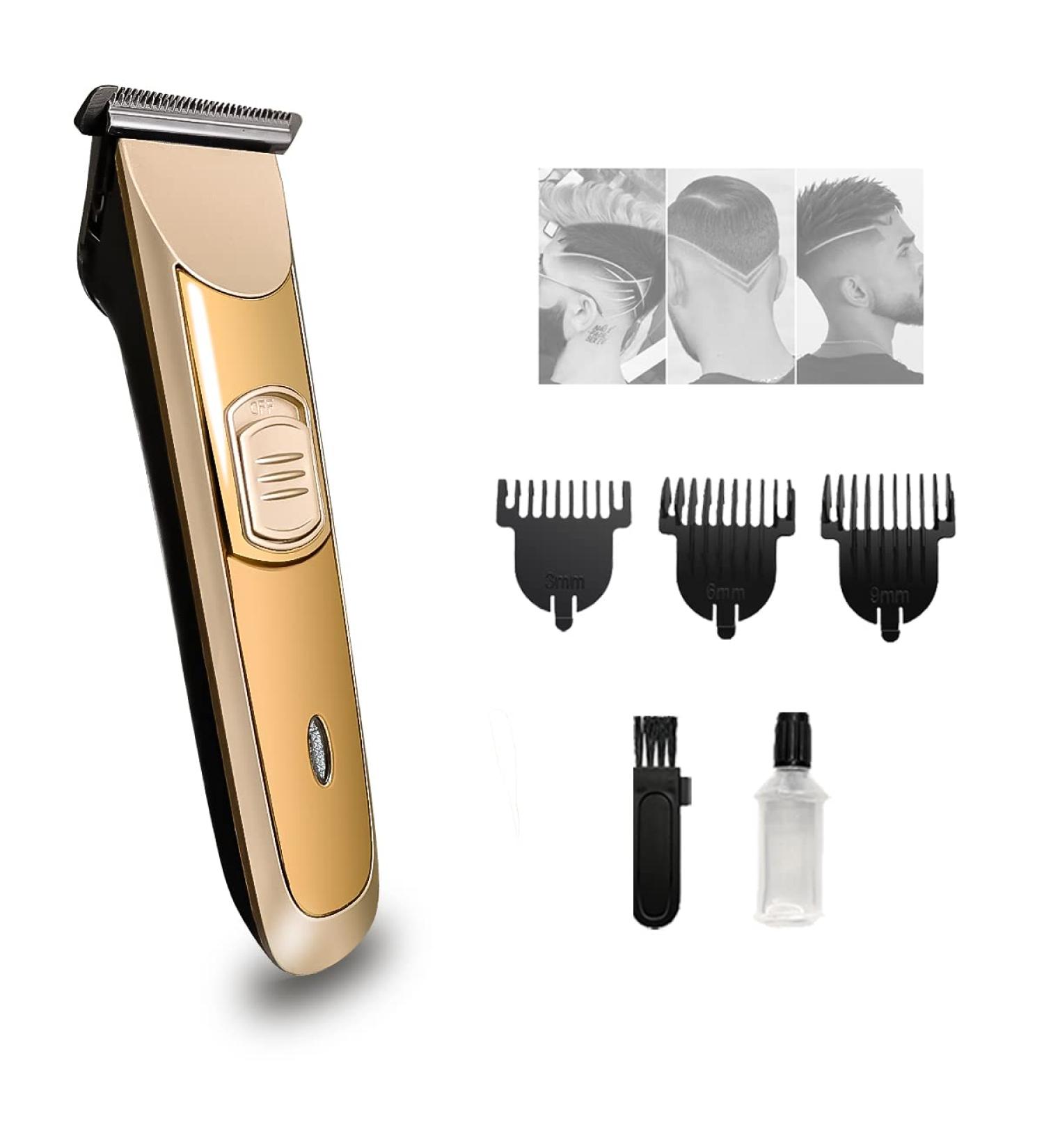 Professional Cordless Hair Clippers for Men Trimmer Set with Zero-Gapped Blades T-Outliner & Precision Haircutting Kit - Buy Online on GoSupps.com