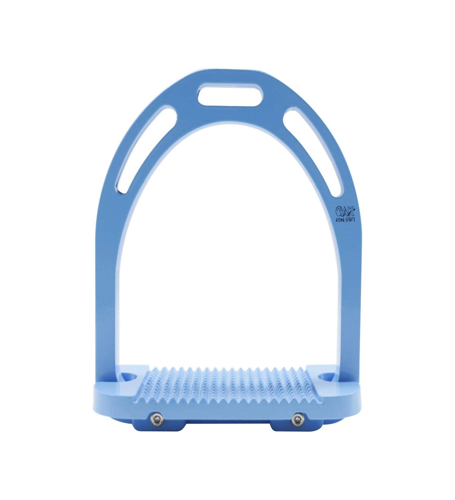 Buy AK Aluminum Stirrups in Light Blue (4.75 INCHES) - Durable Colorful & Lightweight for Equestrian Use - Buy Online on GoSupps.com