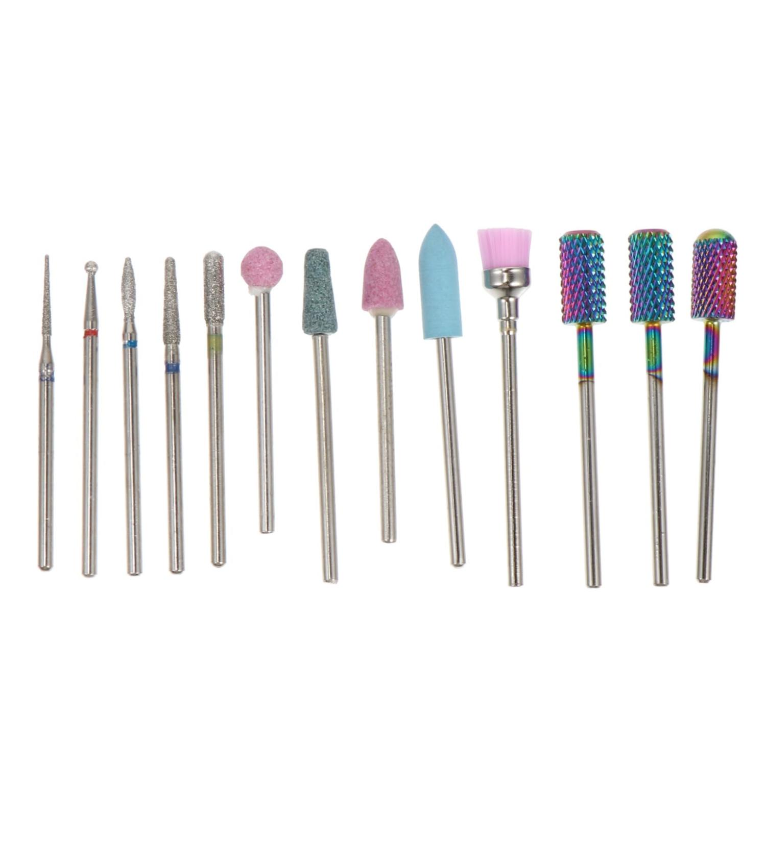 minkissy 1 Nail Drill Set Manicure Grinding Heads Acrylic Nail Drill Bits Nail Polishing Tools Manicure Drill Bits Power Rotary Tools Nail File Bit To Rotate Nail Remover Ceramics Clean - Buy Online on GoSupps.com