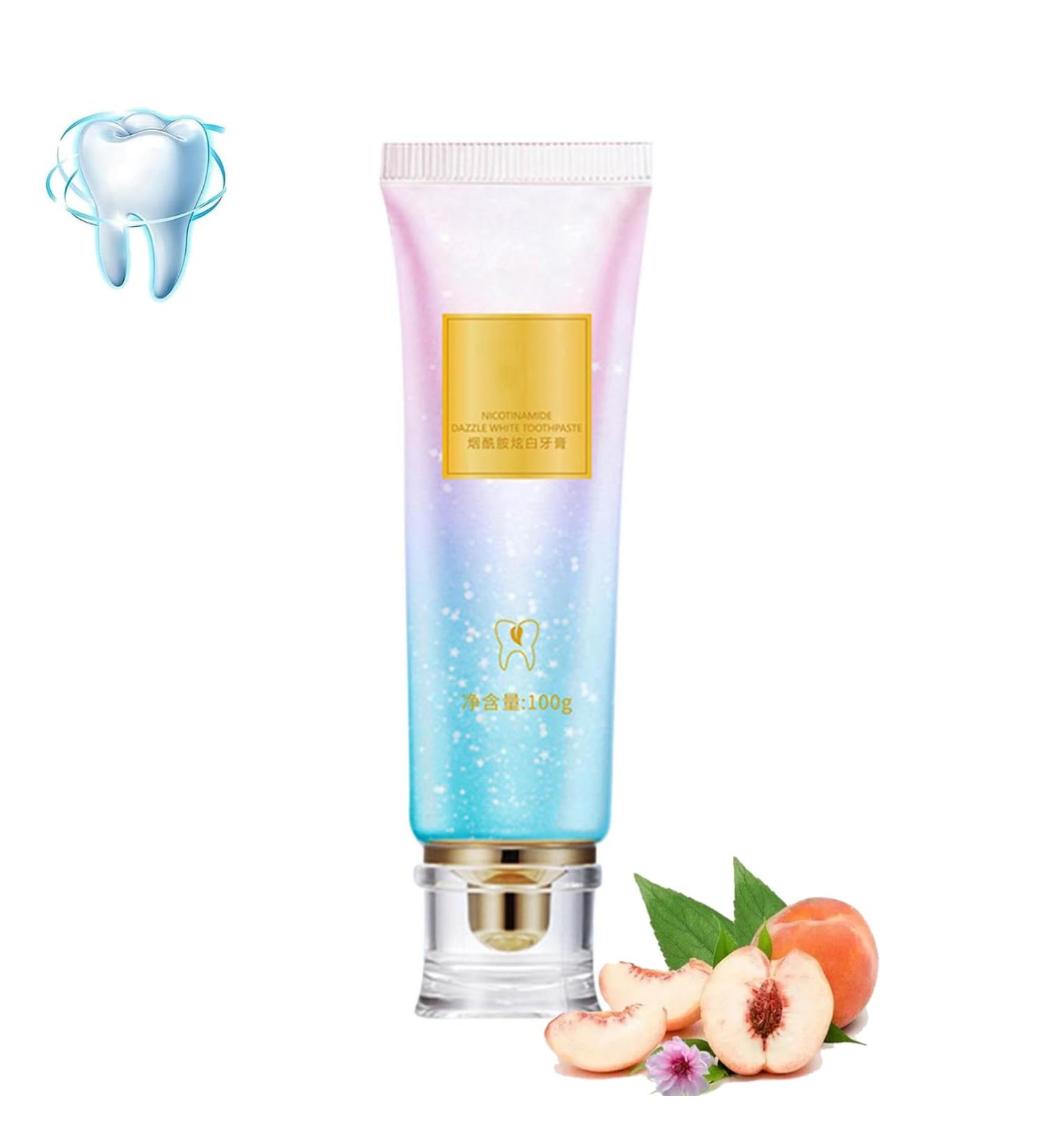 Teeth Whitening Whitening Toothpaste Whitening Toothpaste Niacinamide Whitening Toothpaste Niacinamide Toothpaste Teeth Whitening Toothpaste(M 1pc) - Buy Online on GoSupps.com