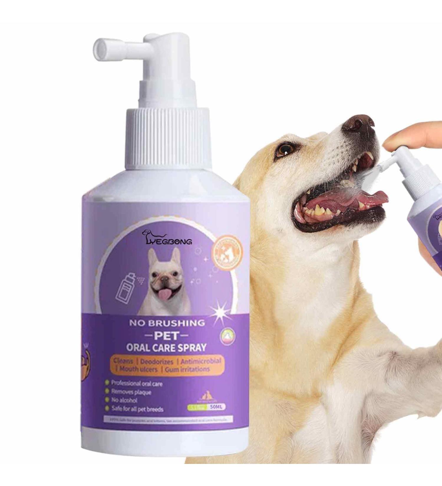 Muslate Tooth Cleaning Spray for Dogs & Cats | Fresh Breath Dental Care Spray for Pets - Buy Online on GoSupps.com