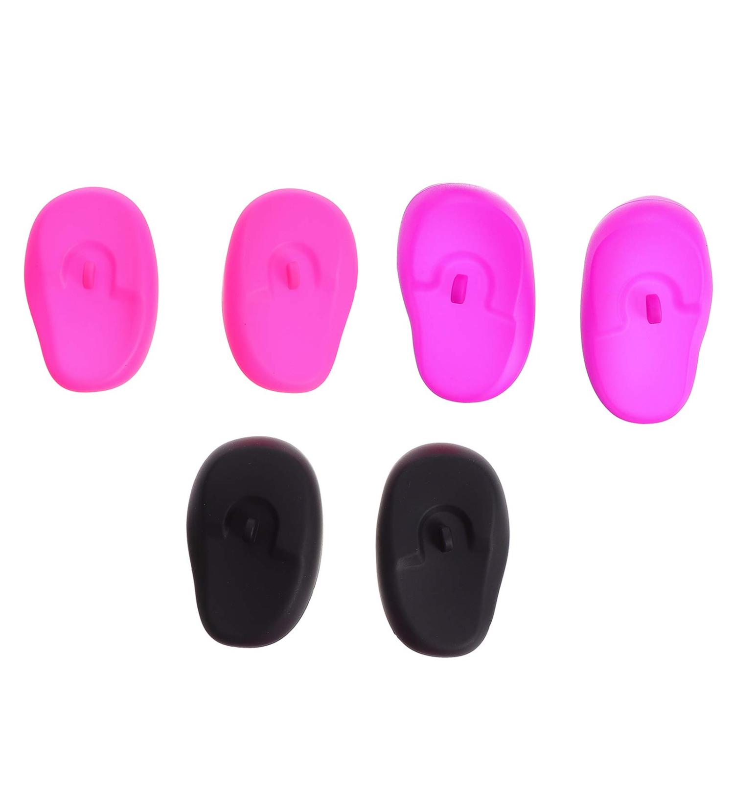 Lurrose 6 x Silicone Earmuffs for Hairdressers | Noise-Cancelling | Comfortable & Durable | Ideal for Salon Use - Buy Online on GoSupps.com