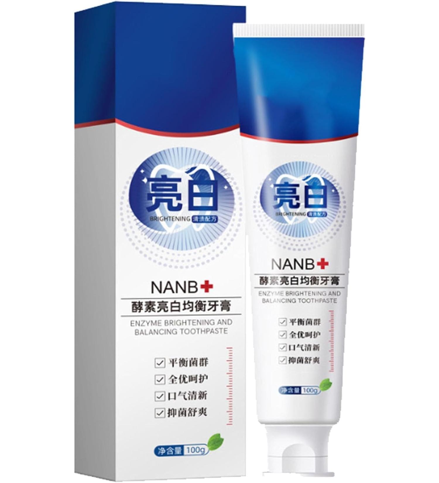 SP-4 Probiotic Rapid Whitening Toothpaste Fresh Breathe Whitening and Stain Removal Toothpaste Deep Cleaning Toothpaste Prevents Tartar - Buy Online on GoSupps.com