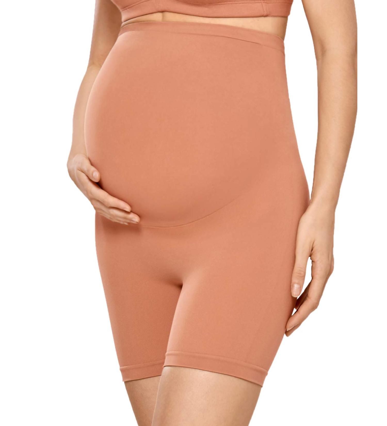 Gratlin Seamless Pregnancy Shapewear XL - Mid-Thigh High Waist Shorts Sun Kissed - Buy Online on GoSupps.com