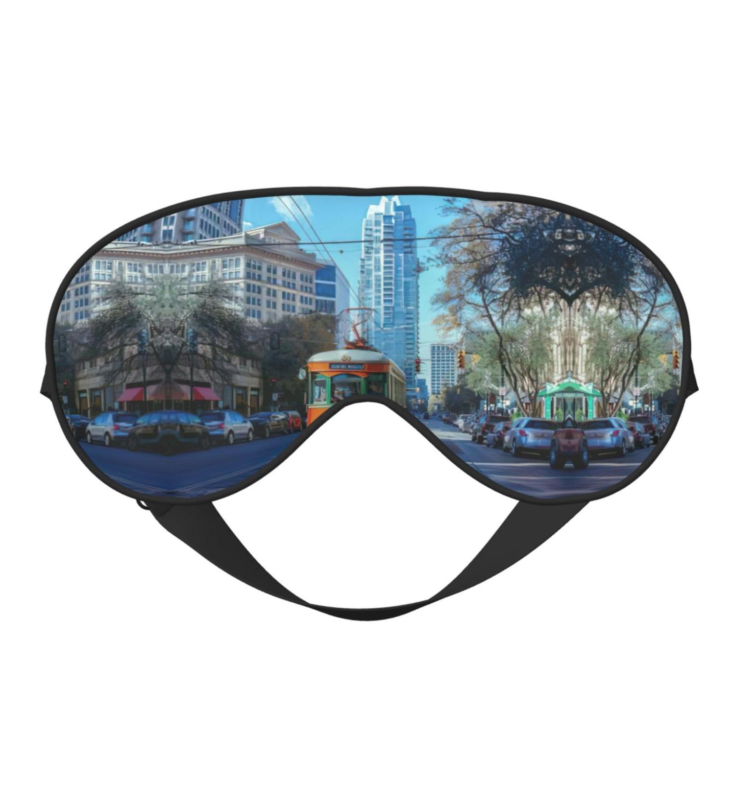 Austin Texas Ultra-Soft Light-Blocking Eye Mask | Optimal Comfort for Restful Sleep International Shipping Available - Buy Online on GoSupps.com