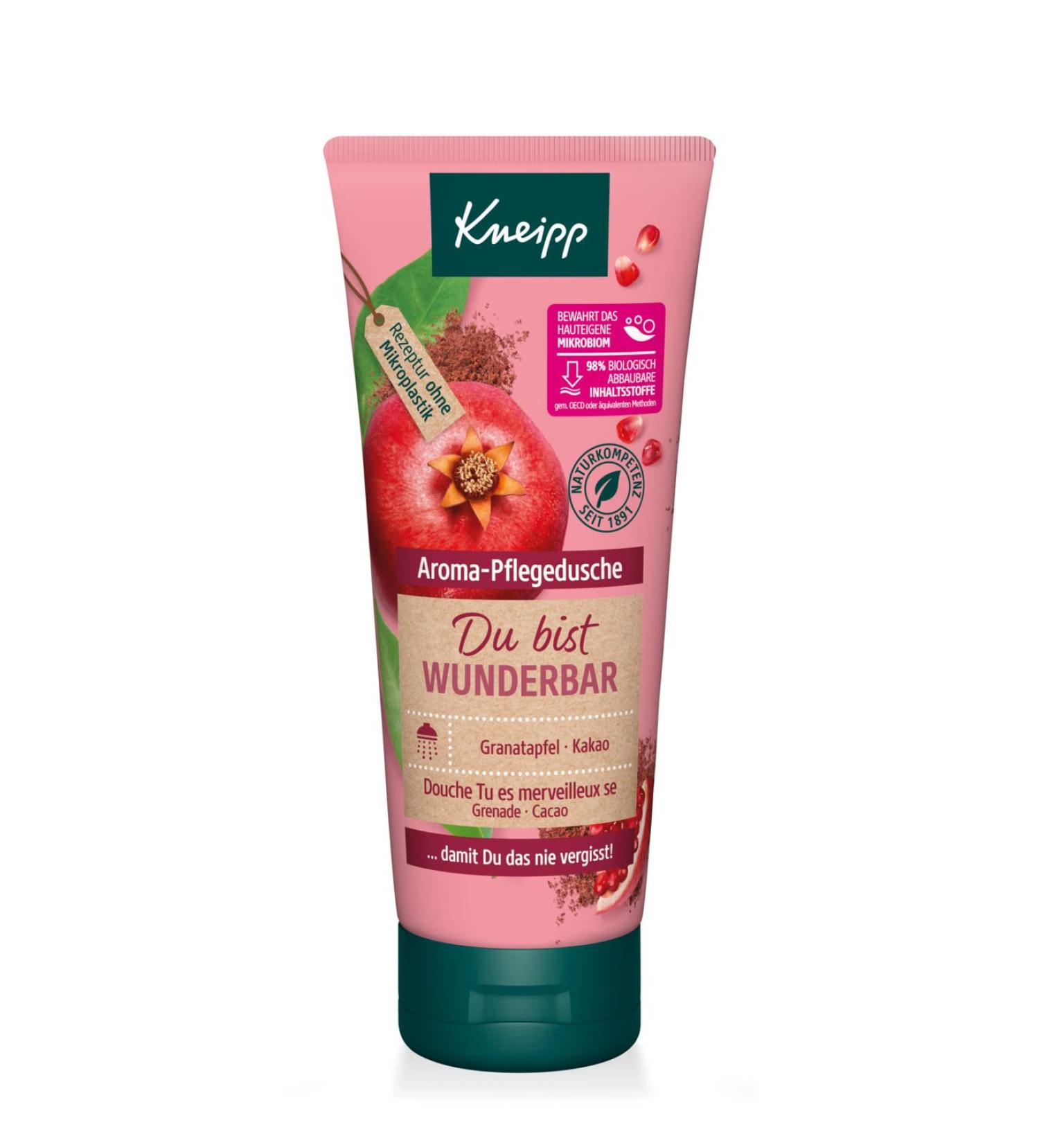 Kneipp Aroma Care Shower Gel - Pomegranate & Cocoa 200ml | Enhance Your Shower Experience - Buy Online on GoSupps.com