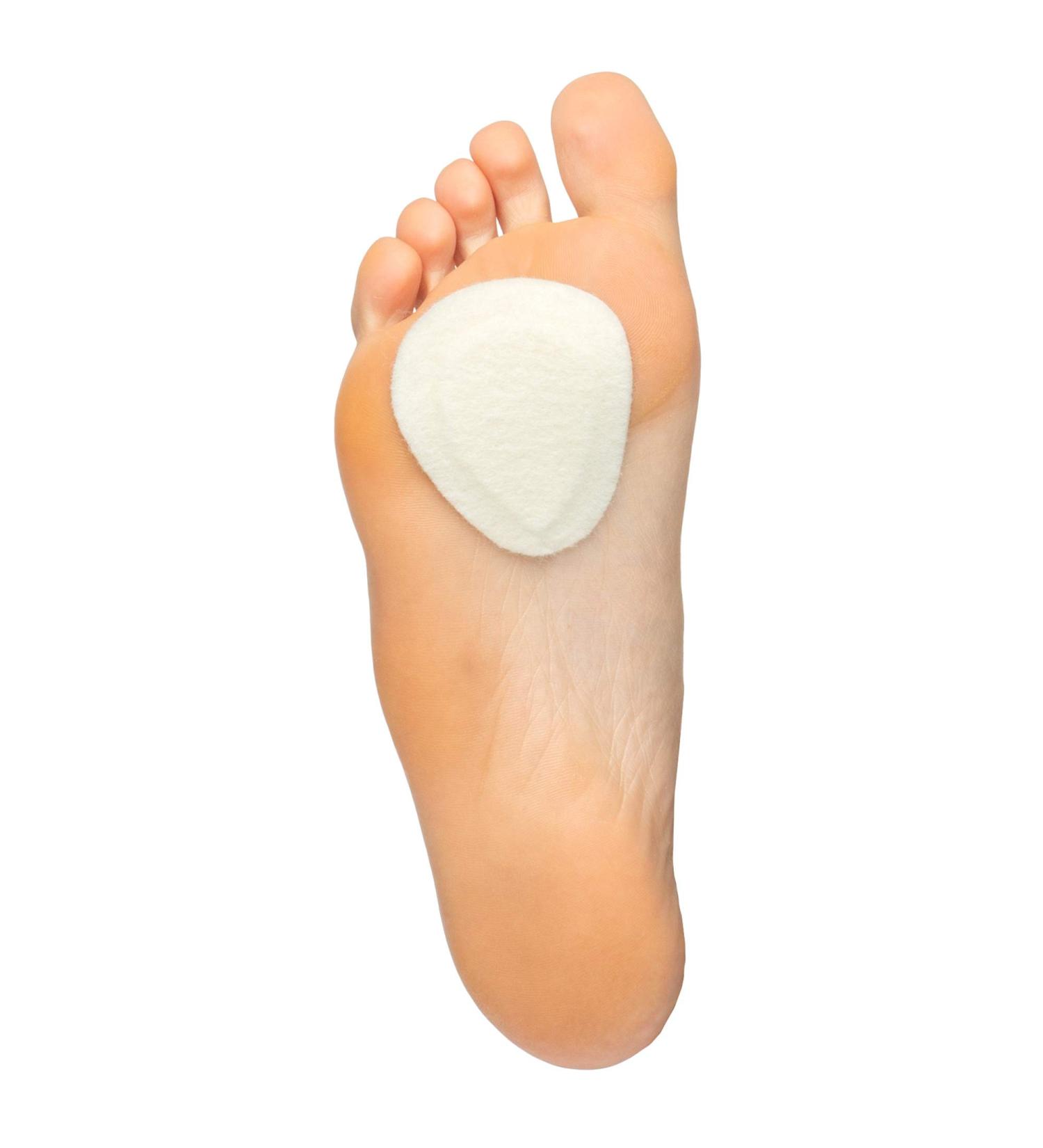 ZenToes Metatarsal Felt Pads - 6 Pair Pack for Ball of Foot Cushioning - Adhesive and Contoured for Comfort - Buy Online on GoSupps.com