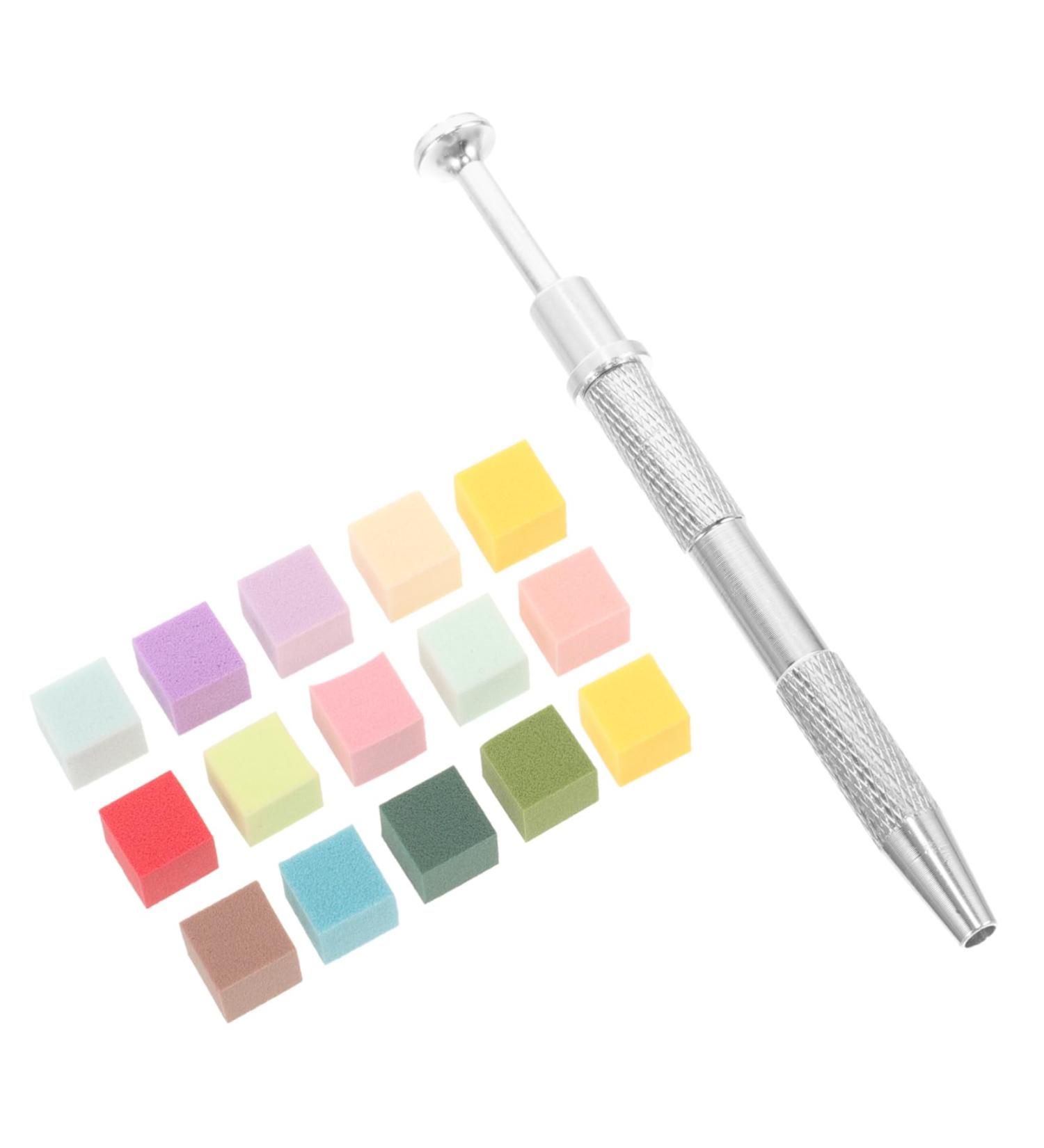 minkissy Nail Sponges 1 Set Manicure Tools Sponges Blush for Cheeks Nail Tools Metal Grabber for Nail Sponge Metal Pick-up Tool for Nail Sponge Nail Art Pick up Tool Gradient Suite - Buy Online on GoSupps.com