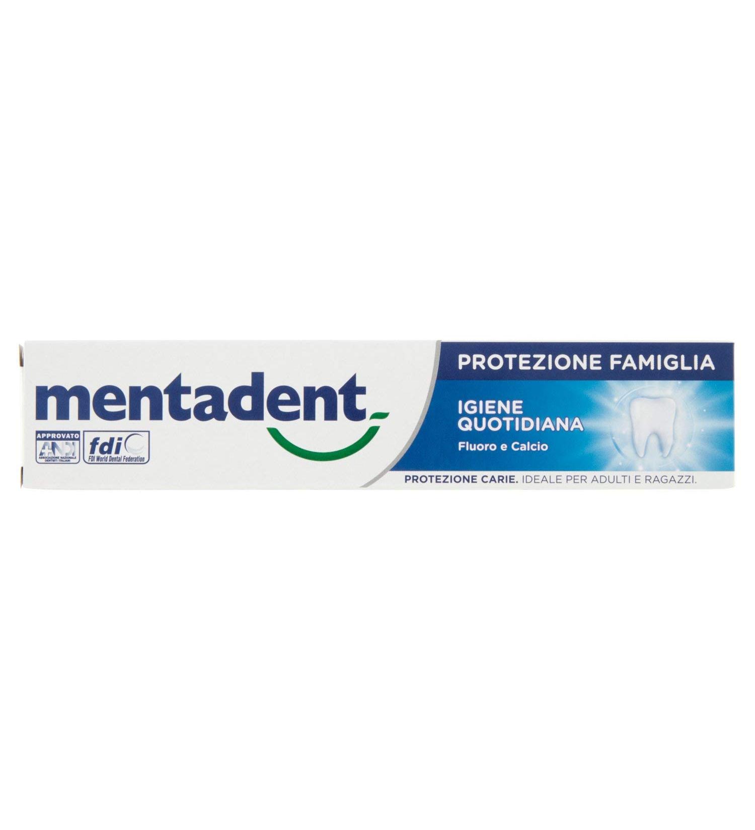 Unilever Mentadent Hygienic toothpaste for daily use 75 ml 75 ml Confezione da 1 - Buy Online on GoSupps.com