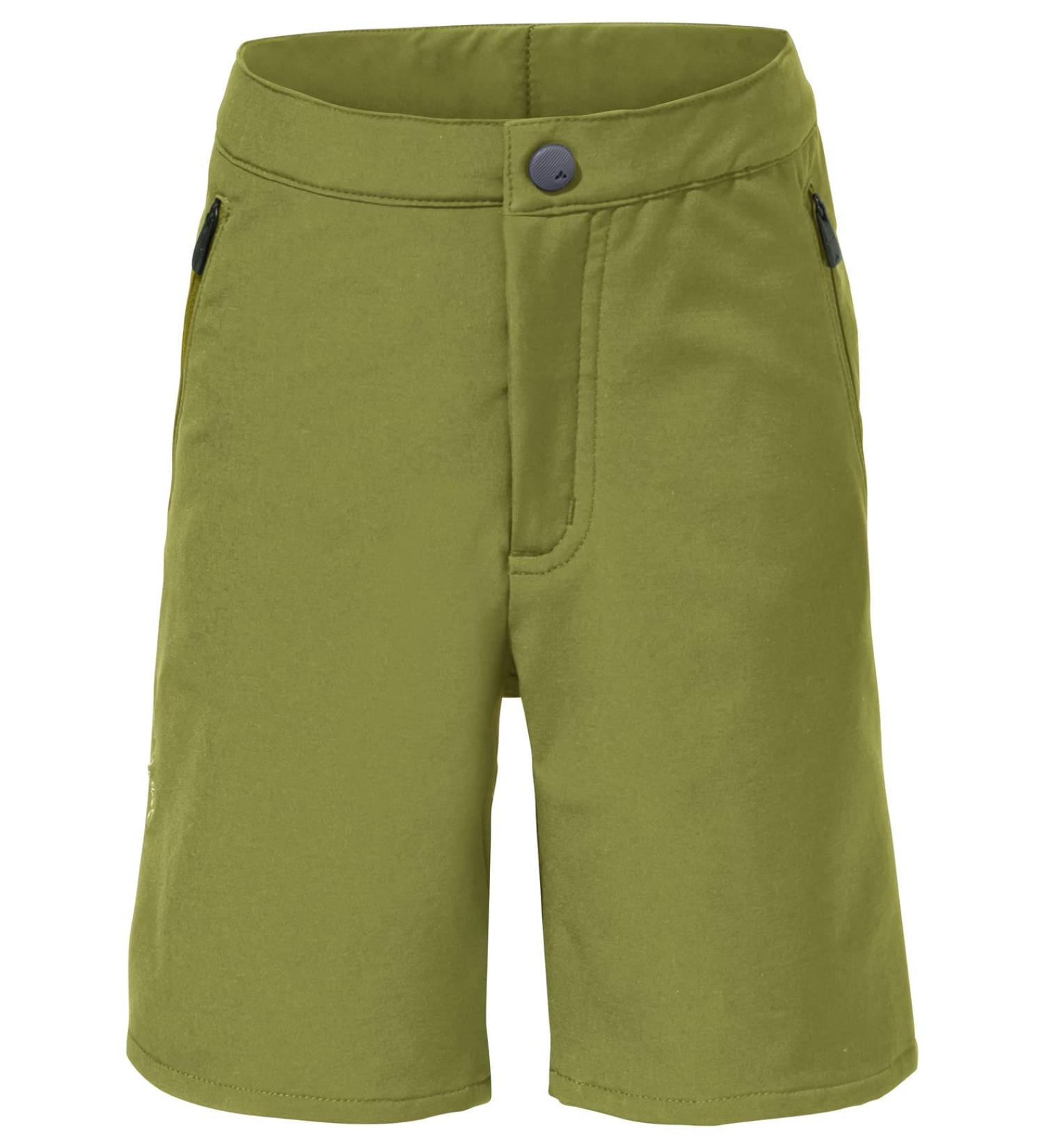 VAUDE Unisex Kids Badile Shorts 140 - Avocado | Stylish & Comfortable Kids' Shorts for Summer | International Shipping Available - Buy Online on GoSupps.com
