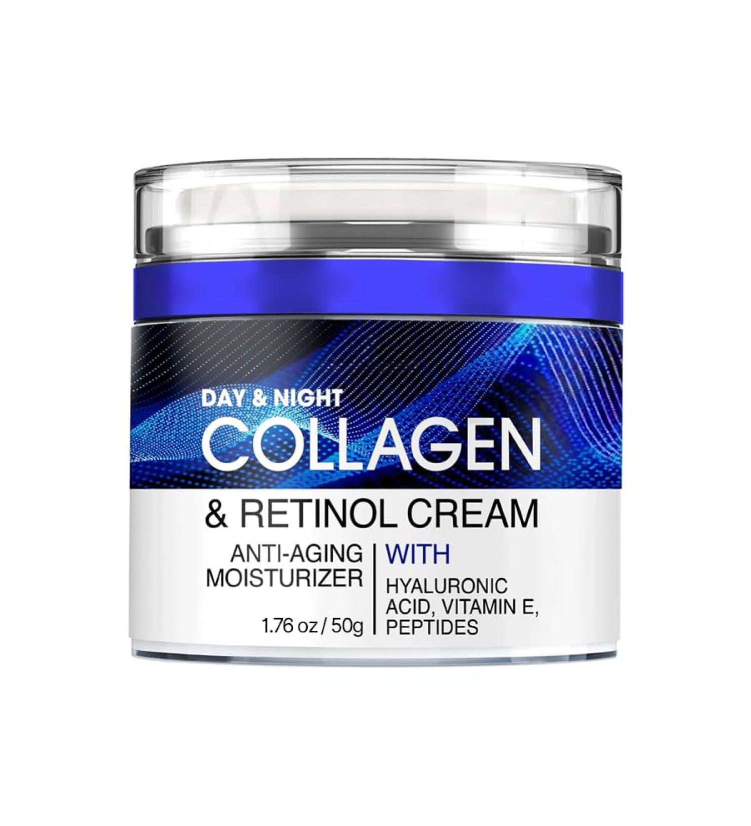 Bodylife Face Moisturizer Cream Anti Aging Neck Firming Cream Collagen Day & Night Face Cream with Nicotinamide Acid for Women & Men 1.76oz - Buy Online on GoSupps.com