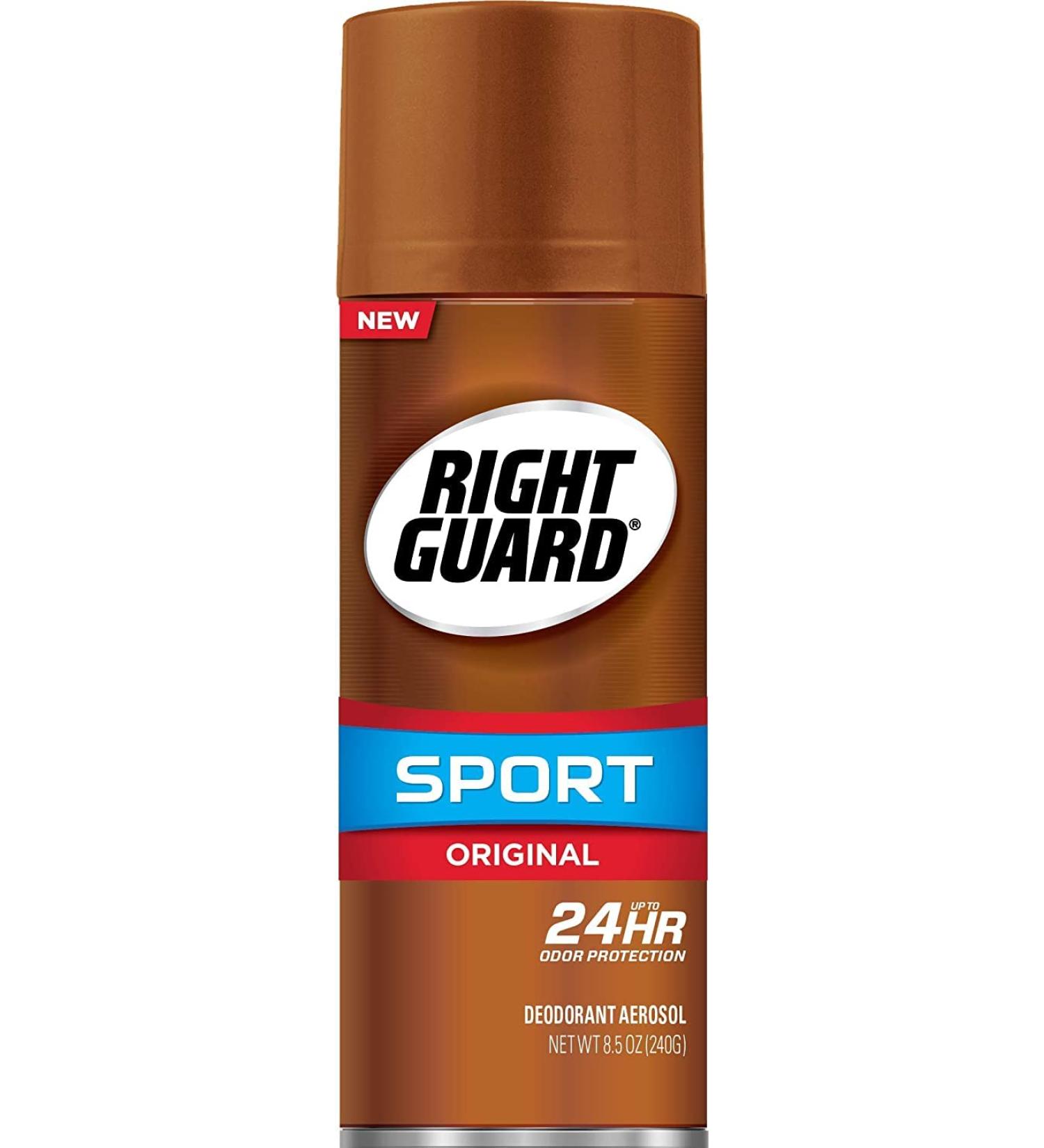 Right Guard Sport Deodorant Spray Original - 8.5 oz Pack of 4