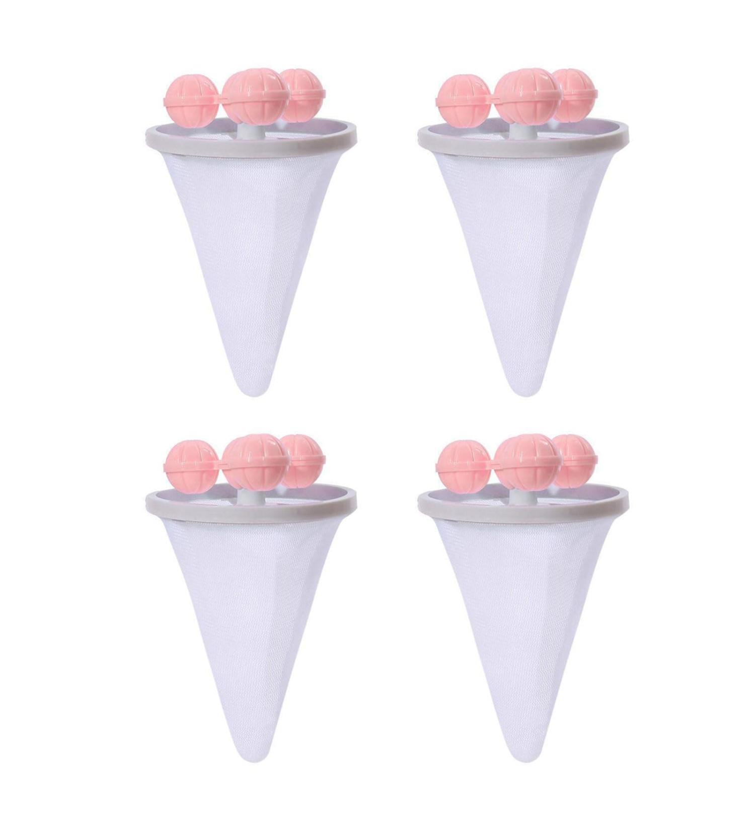 Pack Of 4 Washing Machine Hair Filter Washing Machine Hair Remover Hair Filter Net Bag Hair Remover For Washing Machine Washing Machine Hair Filter Reusable Hair Remover Filter Bag Floating Lint Bag - Buy Online on GoSupps.com