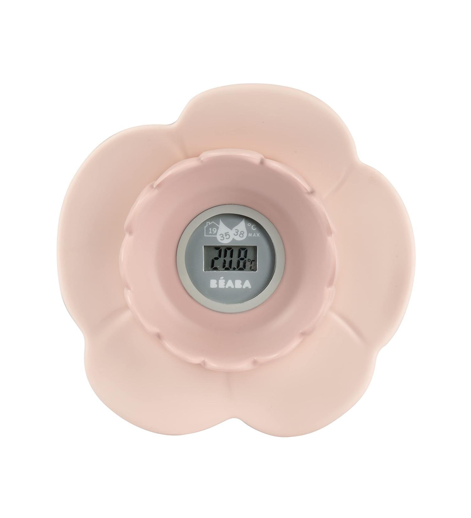 Lotus Multifunctional Digital Thermometer - Old Pink | Accurate Stylish & International Shipping - Buy Online on GoSupps.com
