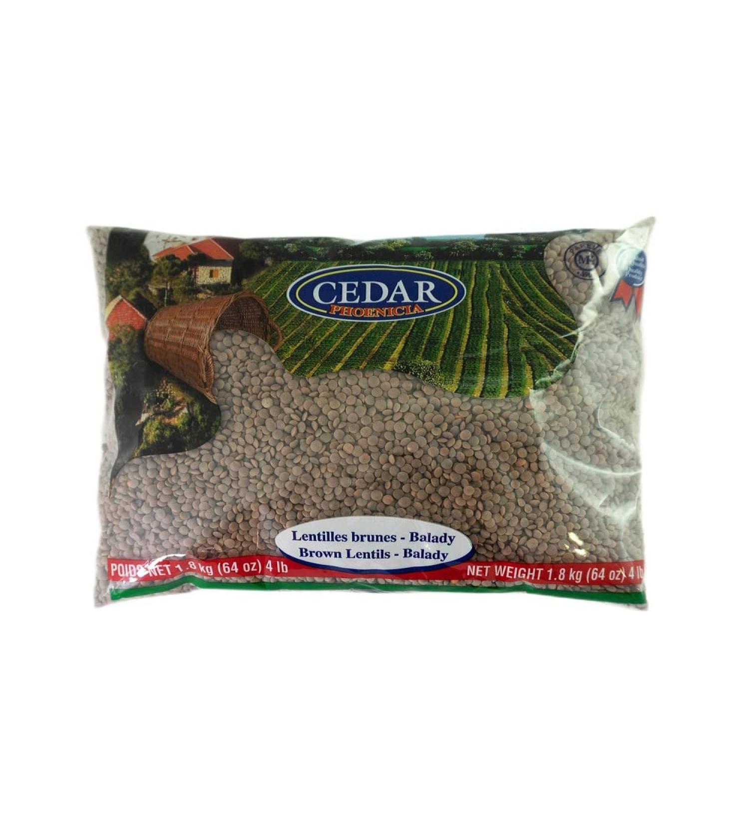 Brown Lentils 1.8kg 4LB